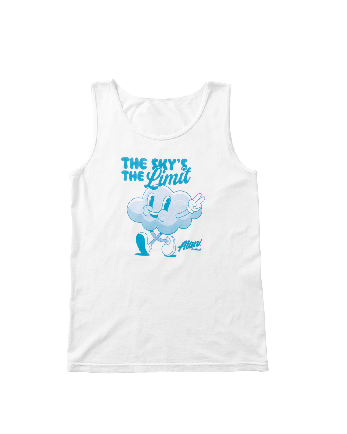 CLOUD WHITE TANK TOP