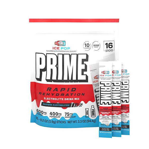 ICE POP RAPID REHYDRATION STICKS