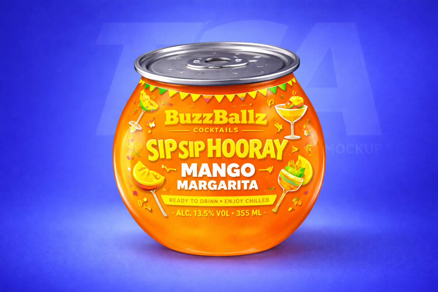 BuzzBallz Sip Sip Hooray Mango Margarita image