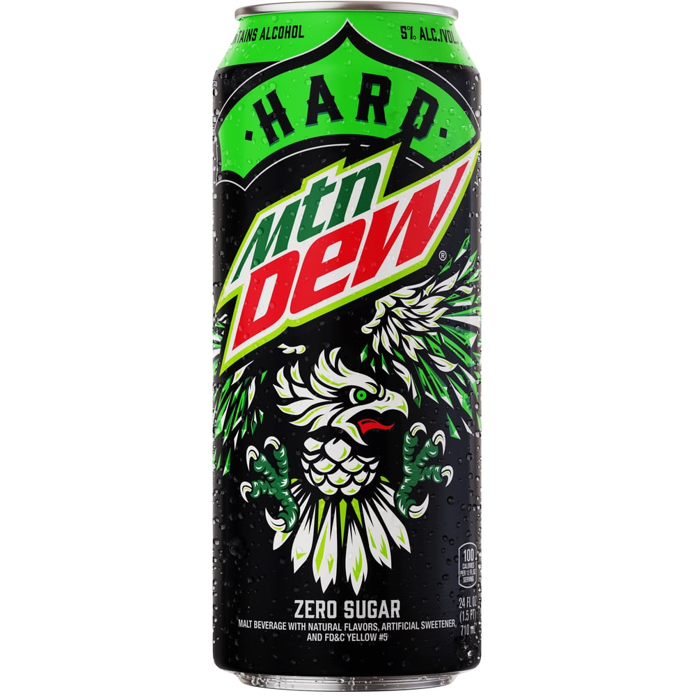 Hard Mountain Dew 24oz Can product image