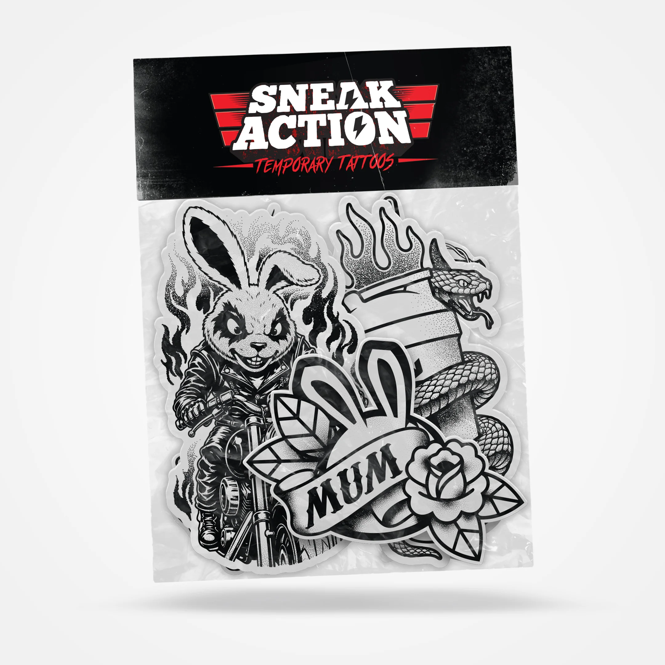 Action Heroes Temporary Tattoos product image