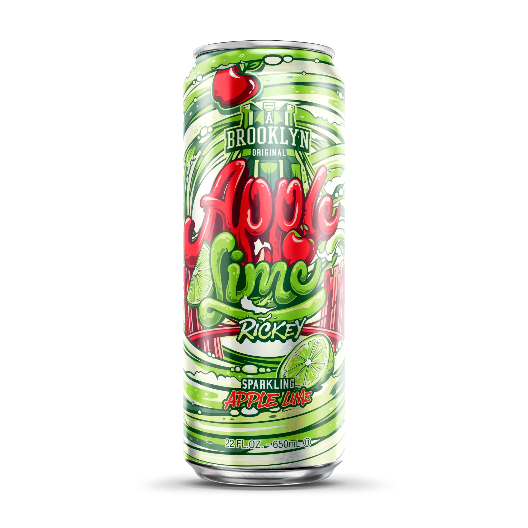 Apple Lime Rickey | 22 oz. Big Can / 12-pack
