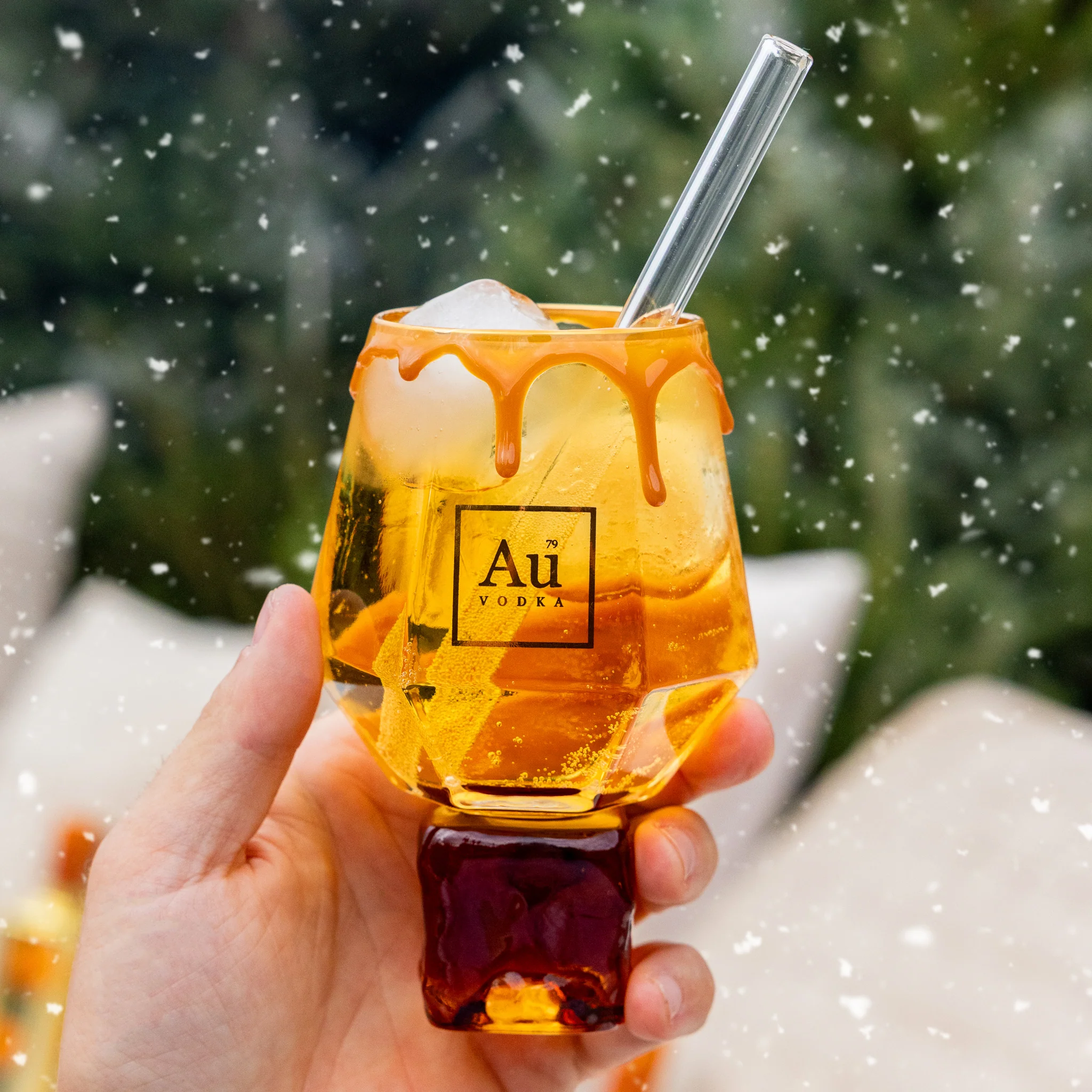 Au Limited Edition Sticky Diamond Glass