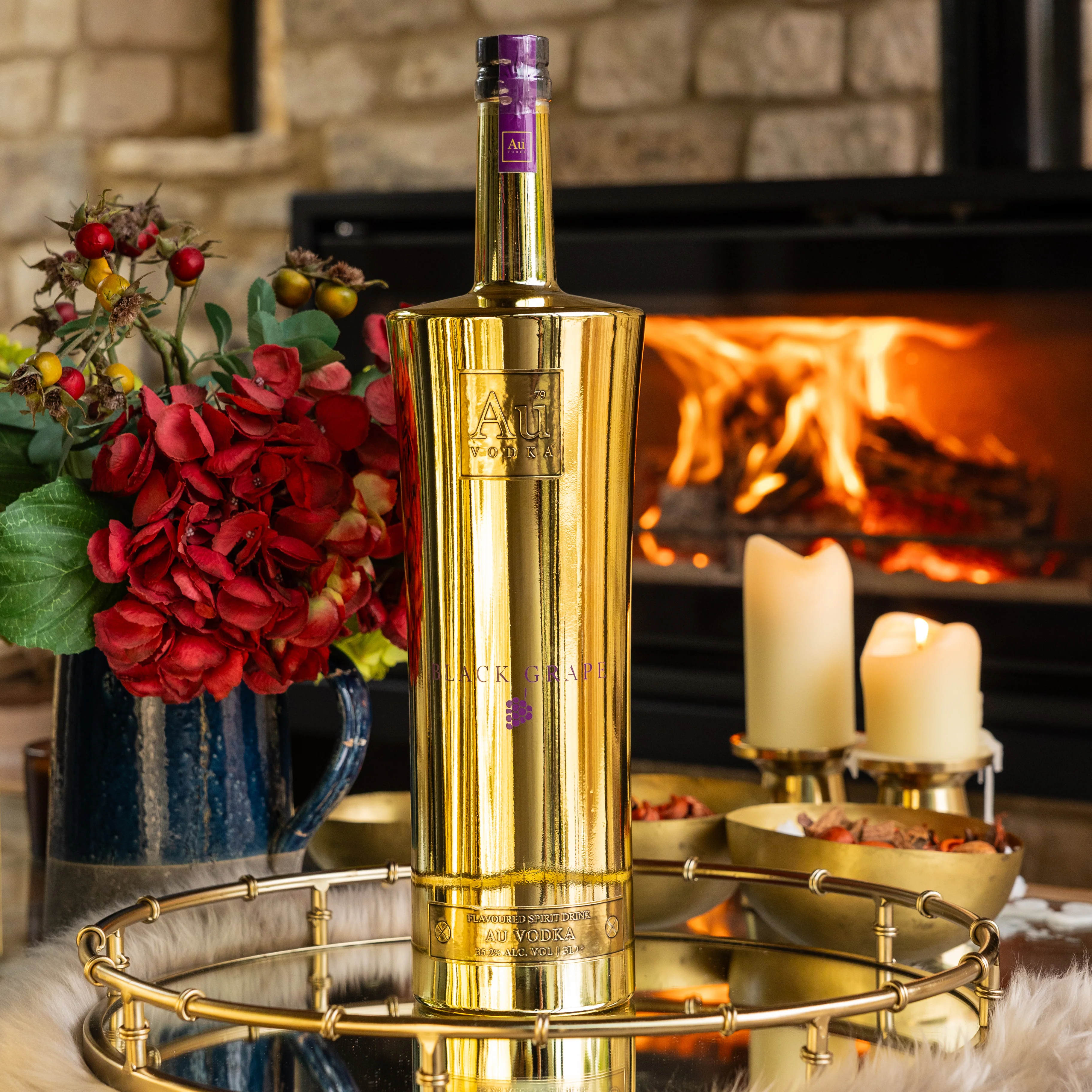 Au Vodka Black Grape 3L Jeroboam