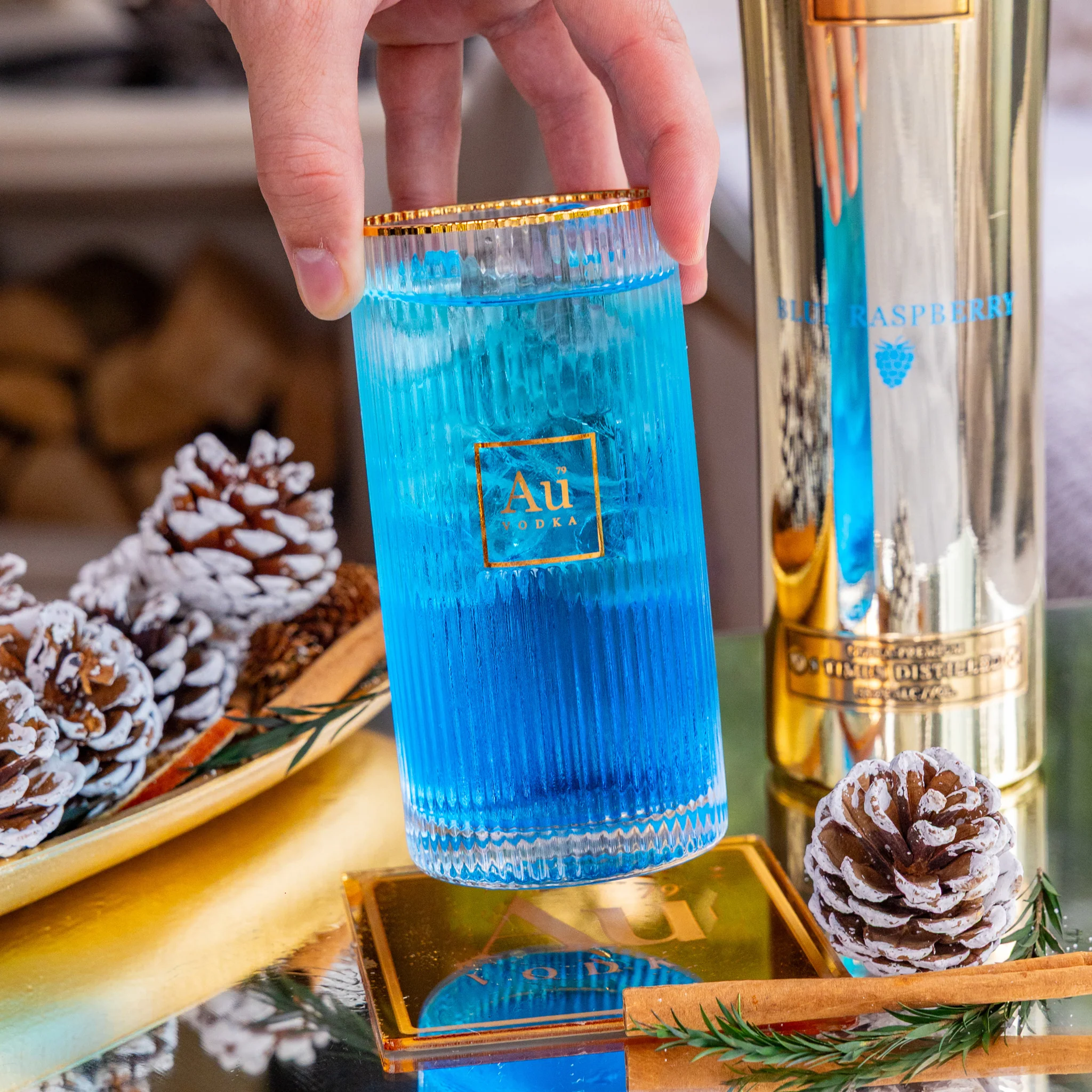 Au Vodka Hi Ball Glass
