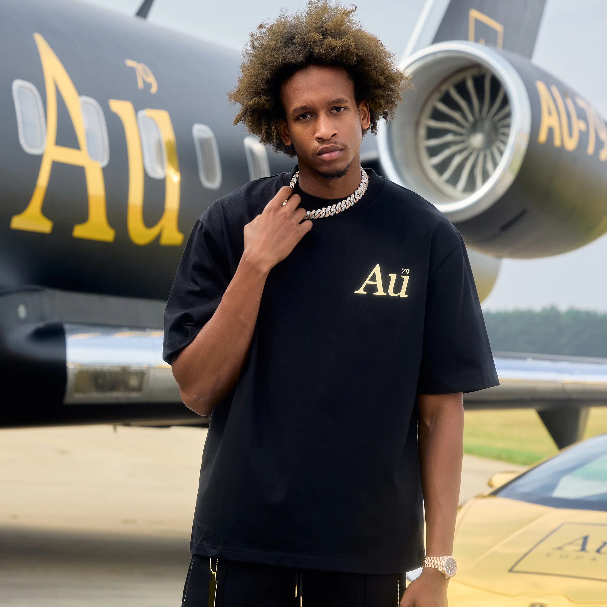 Au Vodka Signature T-Shirt - Black