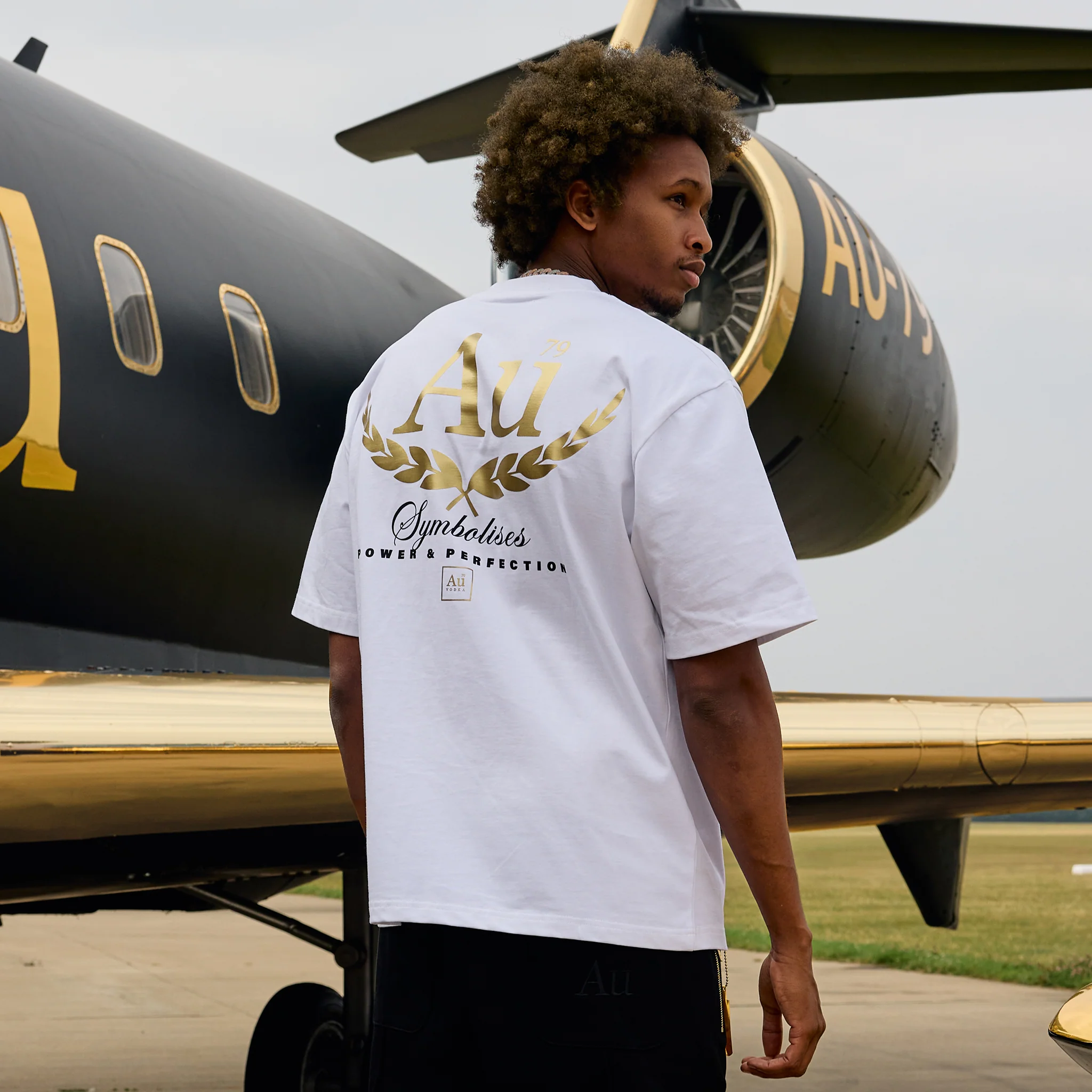 Au Vodka Signature T-Shirt - White
