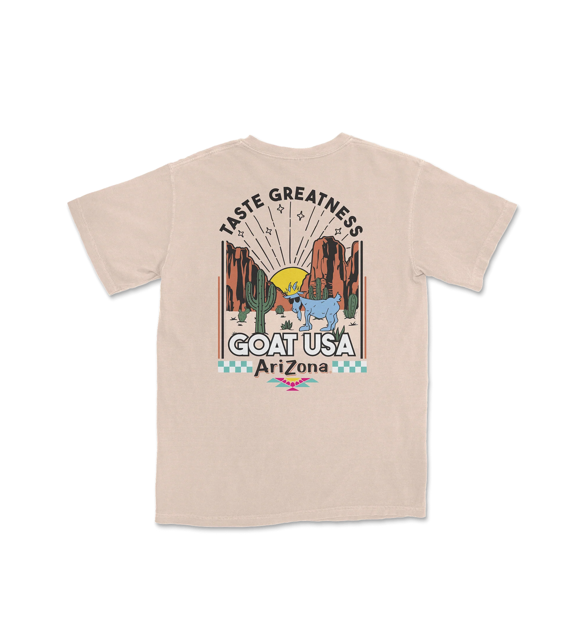 Beige Desert Cotton-Blend T-Shirt | Youth