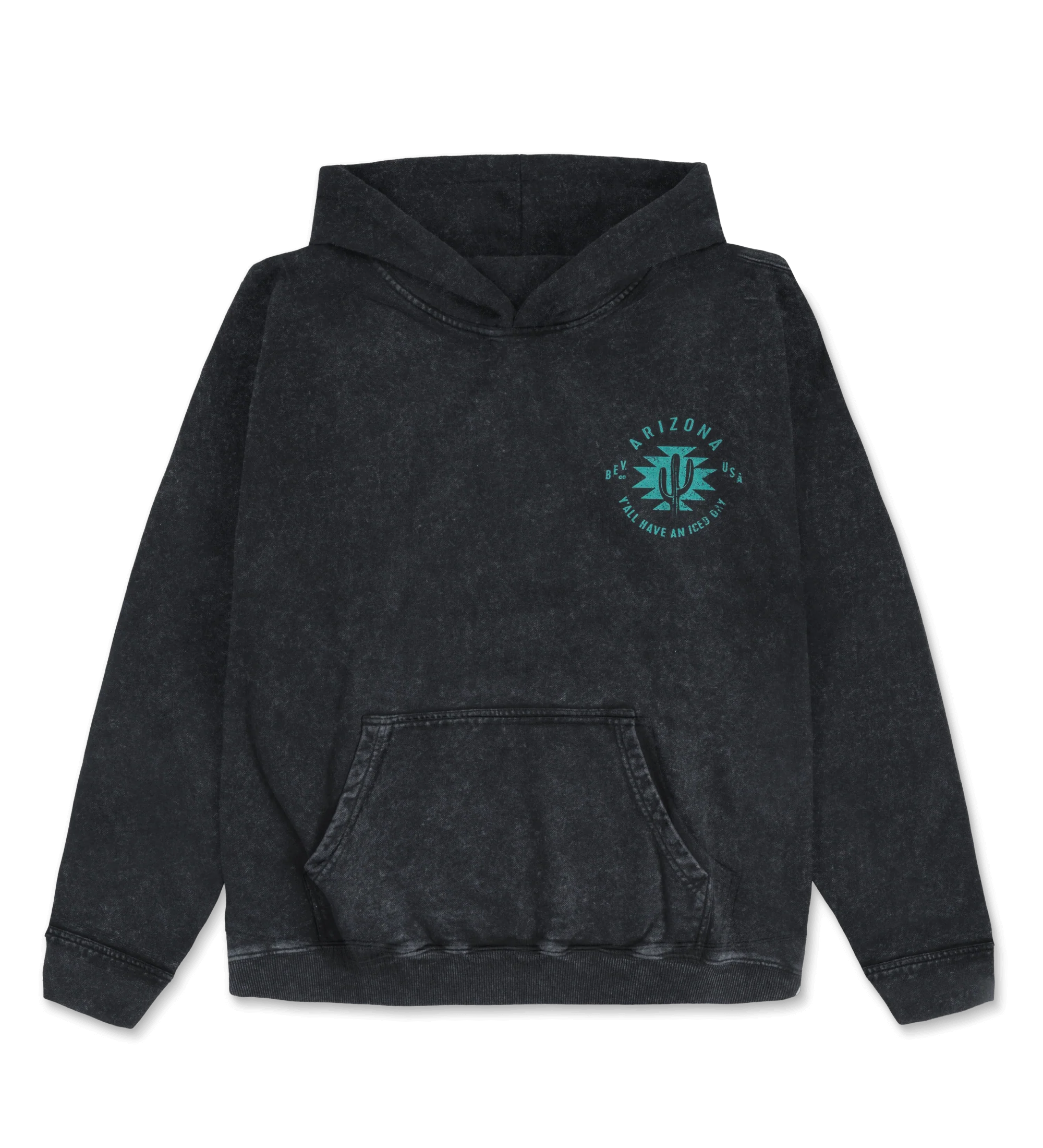 Black Cowboy Cotton Hoodie