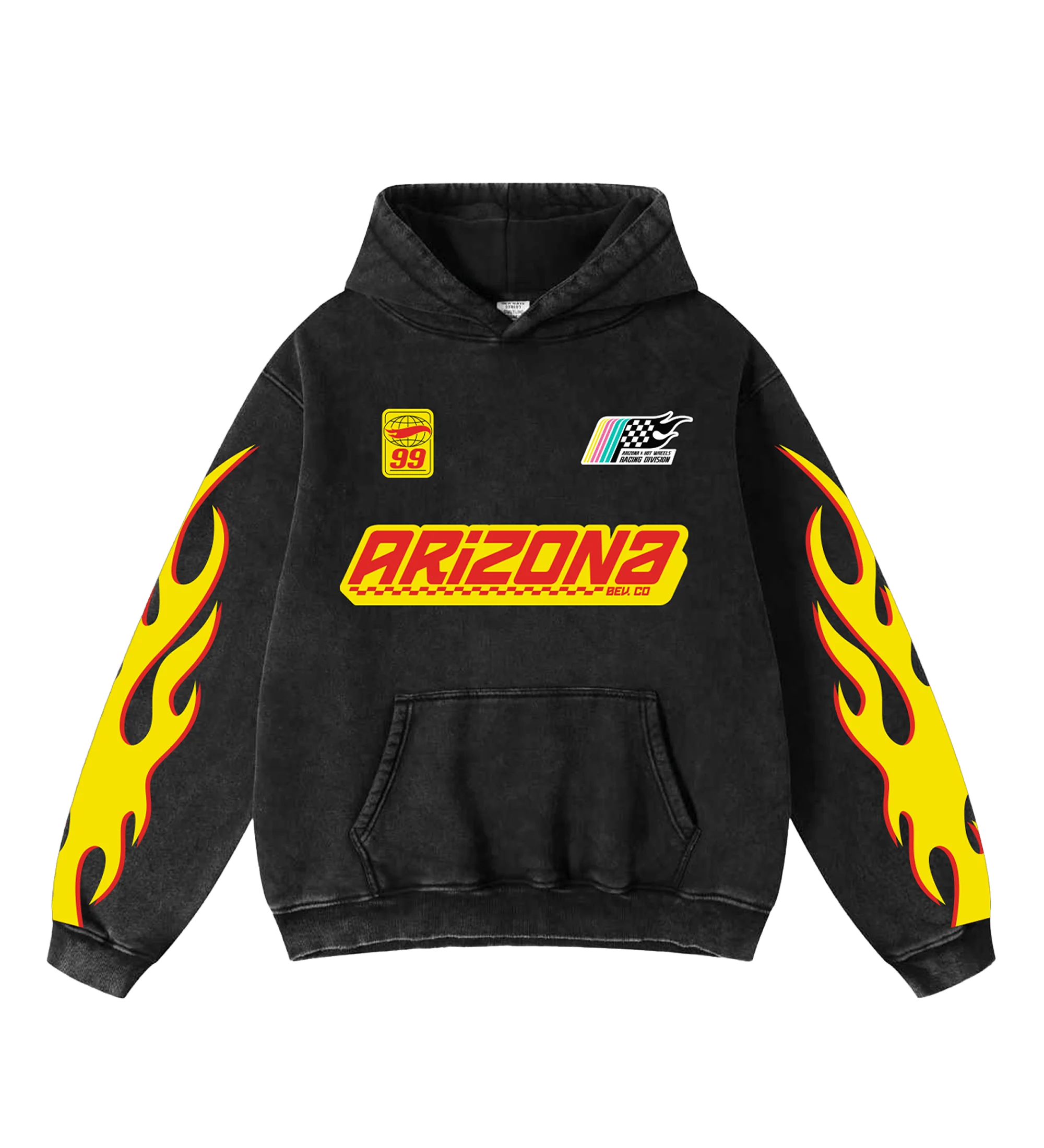 Black Flame Hoodie