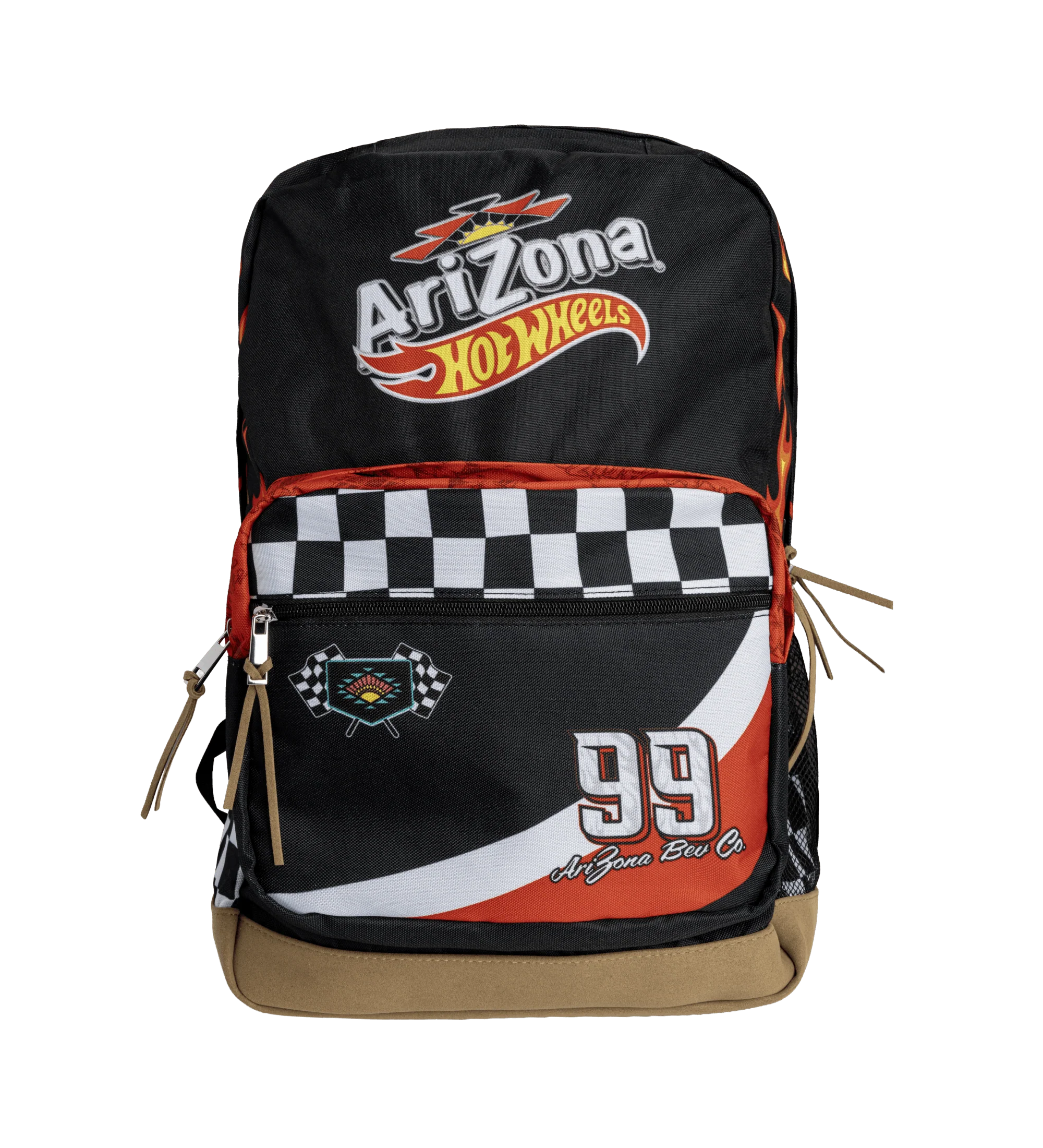 Black & Red Racer Backpack