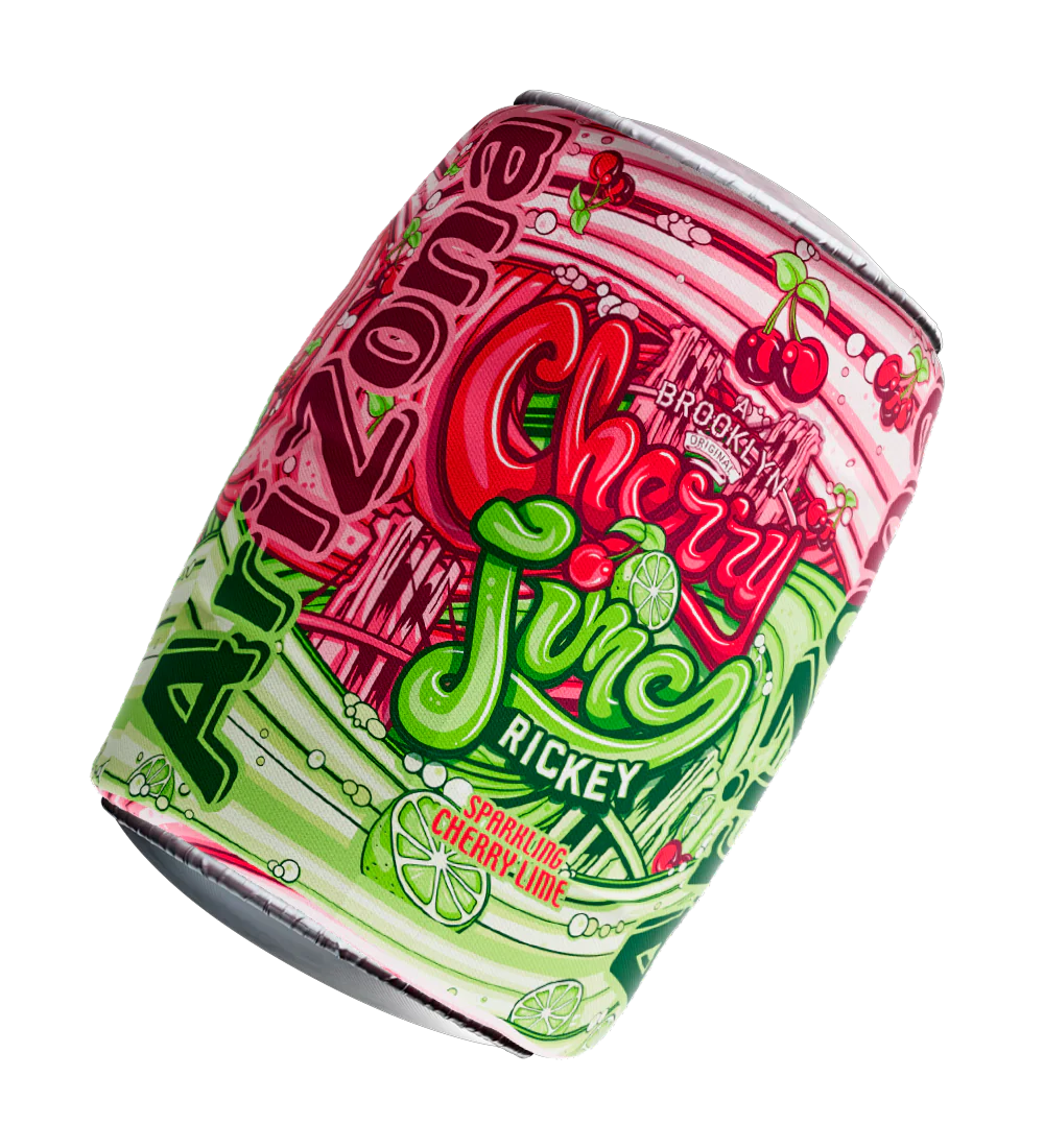 Cherry Lime Rickey Big Can Plush Pillow product image