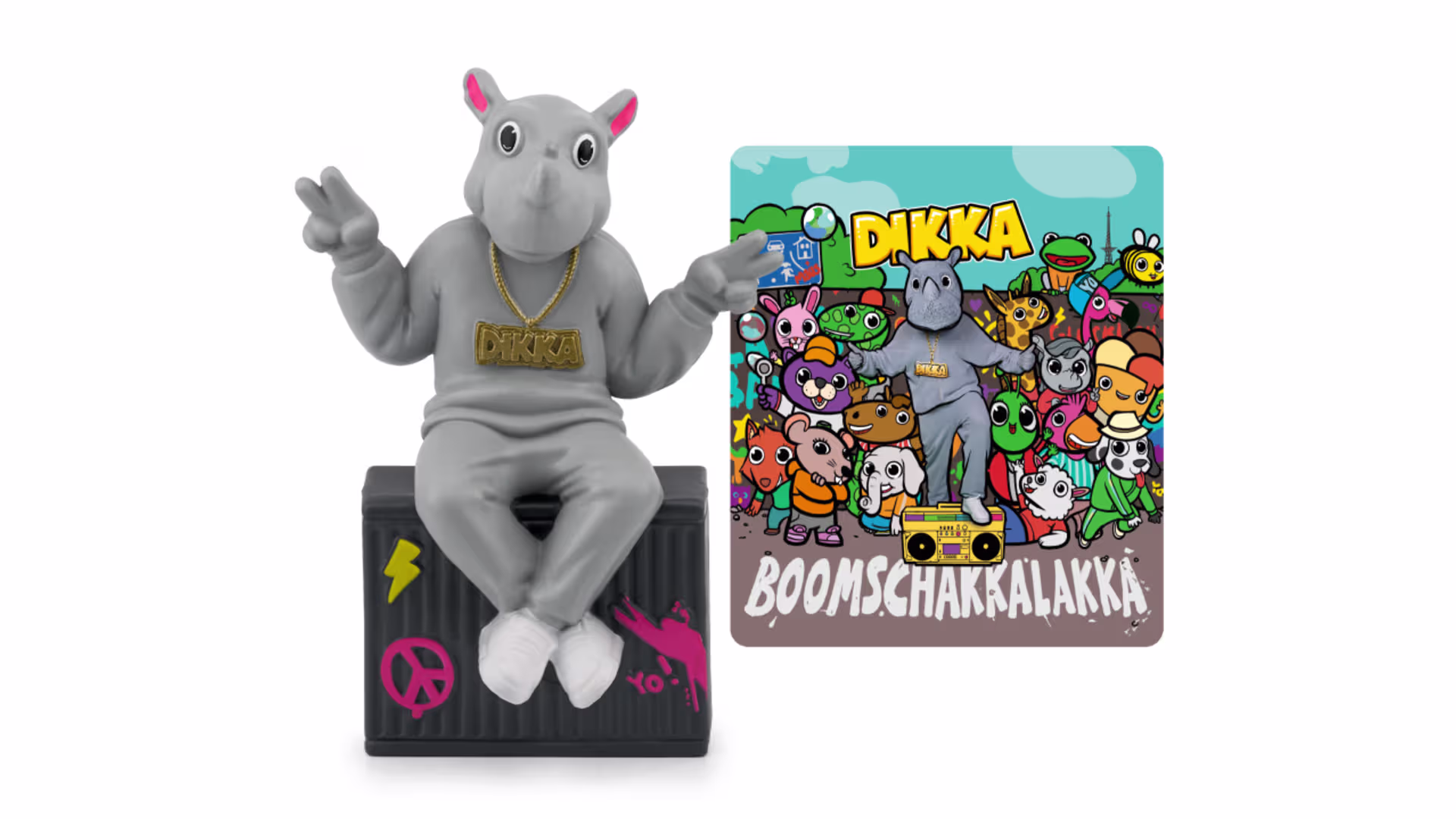 DIKKA Tonie - Boom Schakkalakka | Musik-Hörfigur | tonies® product image
