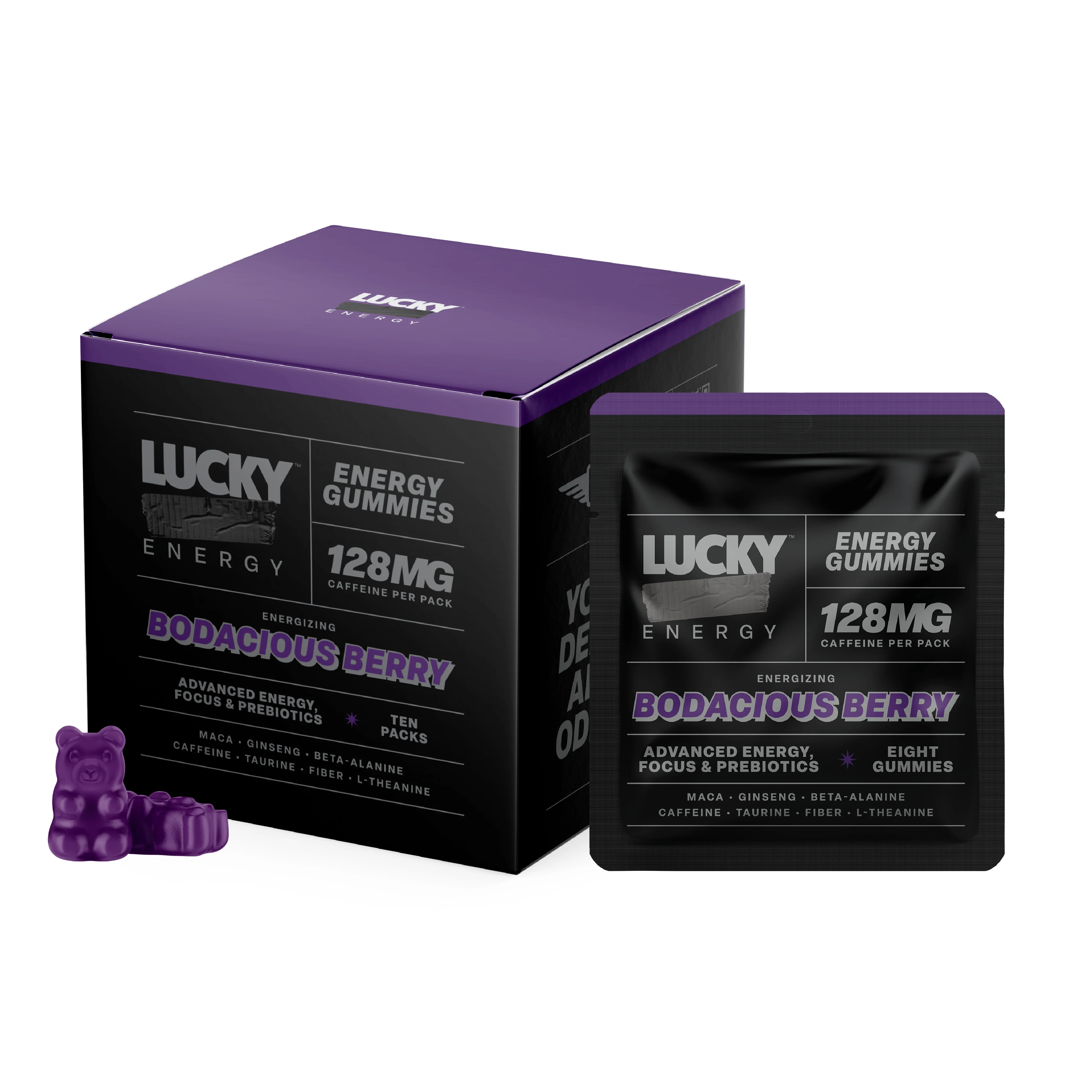 Daily Energy Gummies (Bodacious Berry) - 10PK CARTON