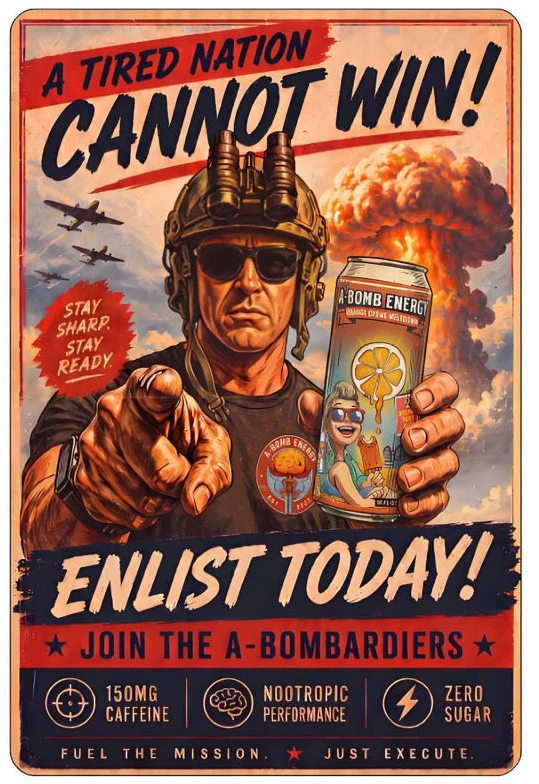 ENLIST TODAY! Metal Sign product image