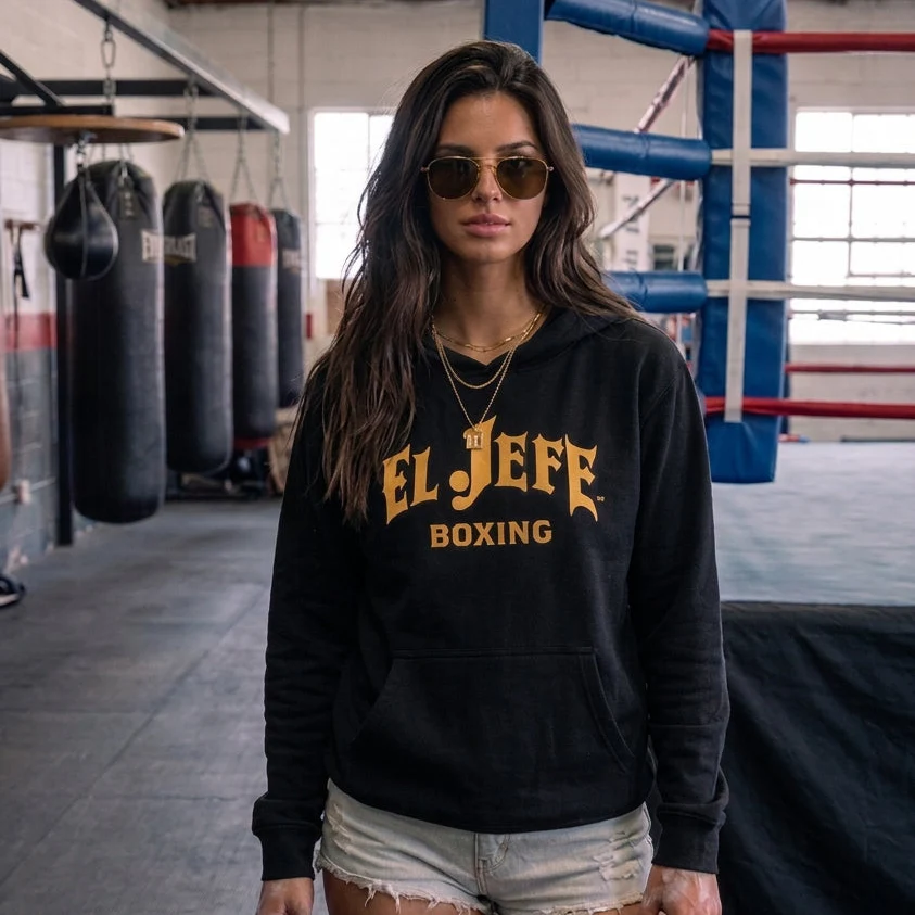 El Jefe Energy Athletic Boxing Hoodies