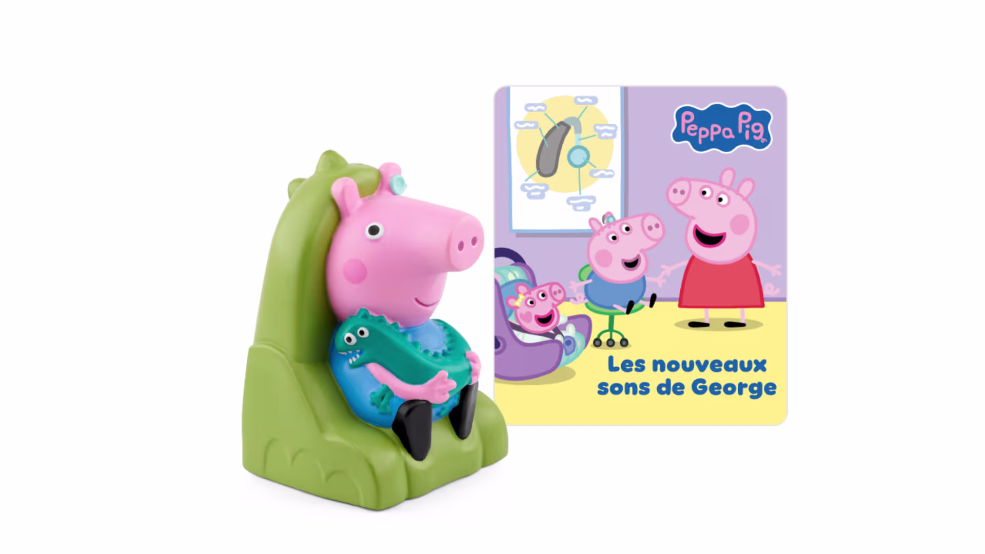 Figurine Tonie - Peppa Pig - Les Nouveaux Sons De George | Tonies | tonies® product image
