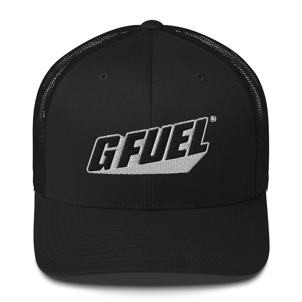 G FUEL Black Trucker Hat