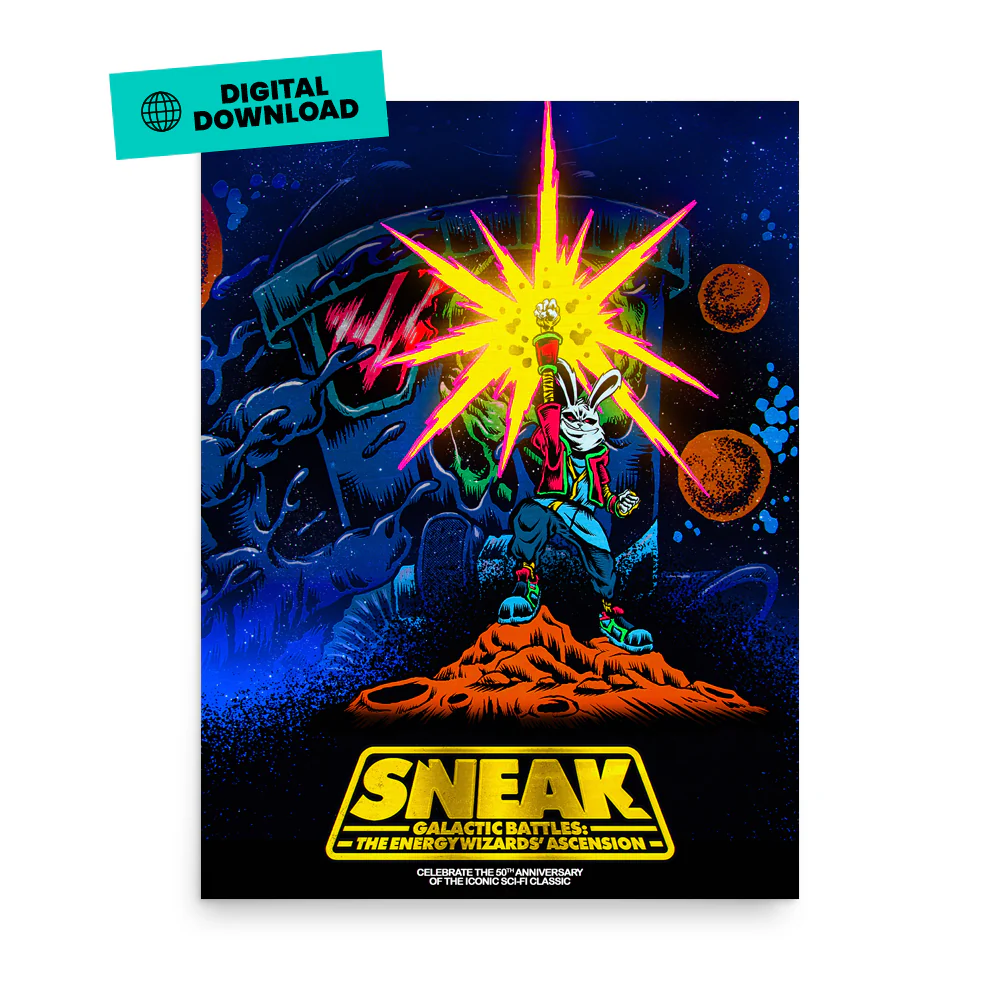 Galactic Battles Poster Digital Download image
