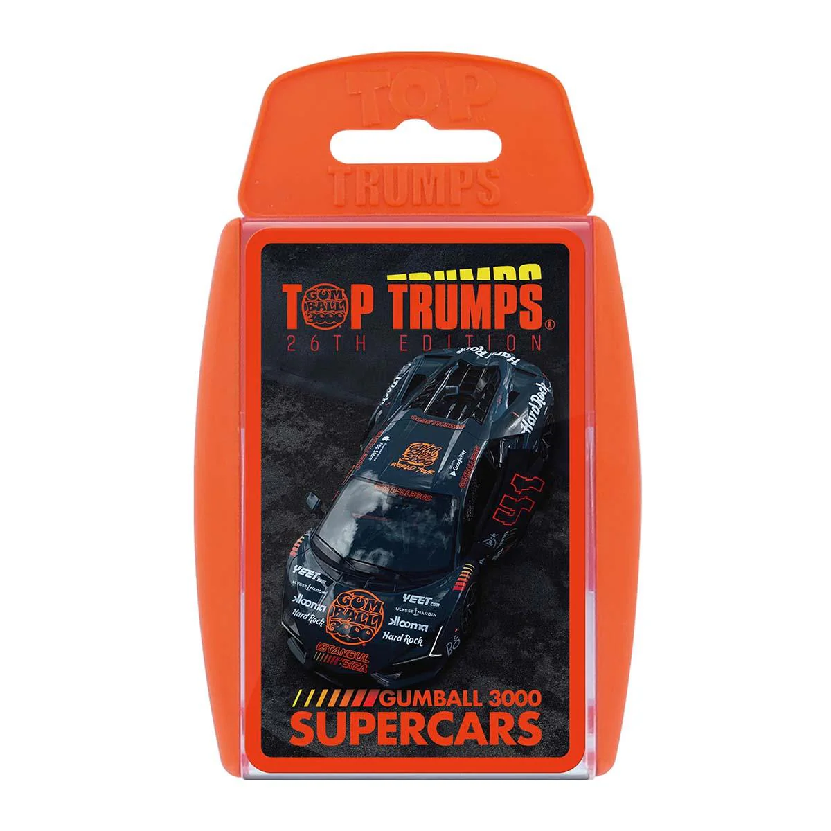 Gumball 3000 Superstars & Supercars Top Trumps Card Game image