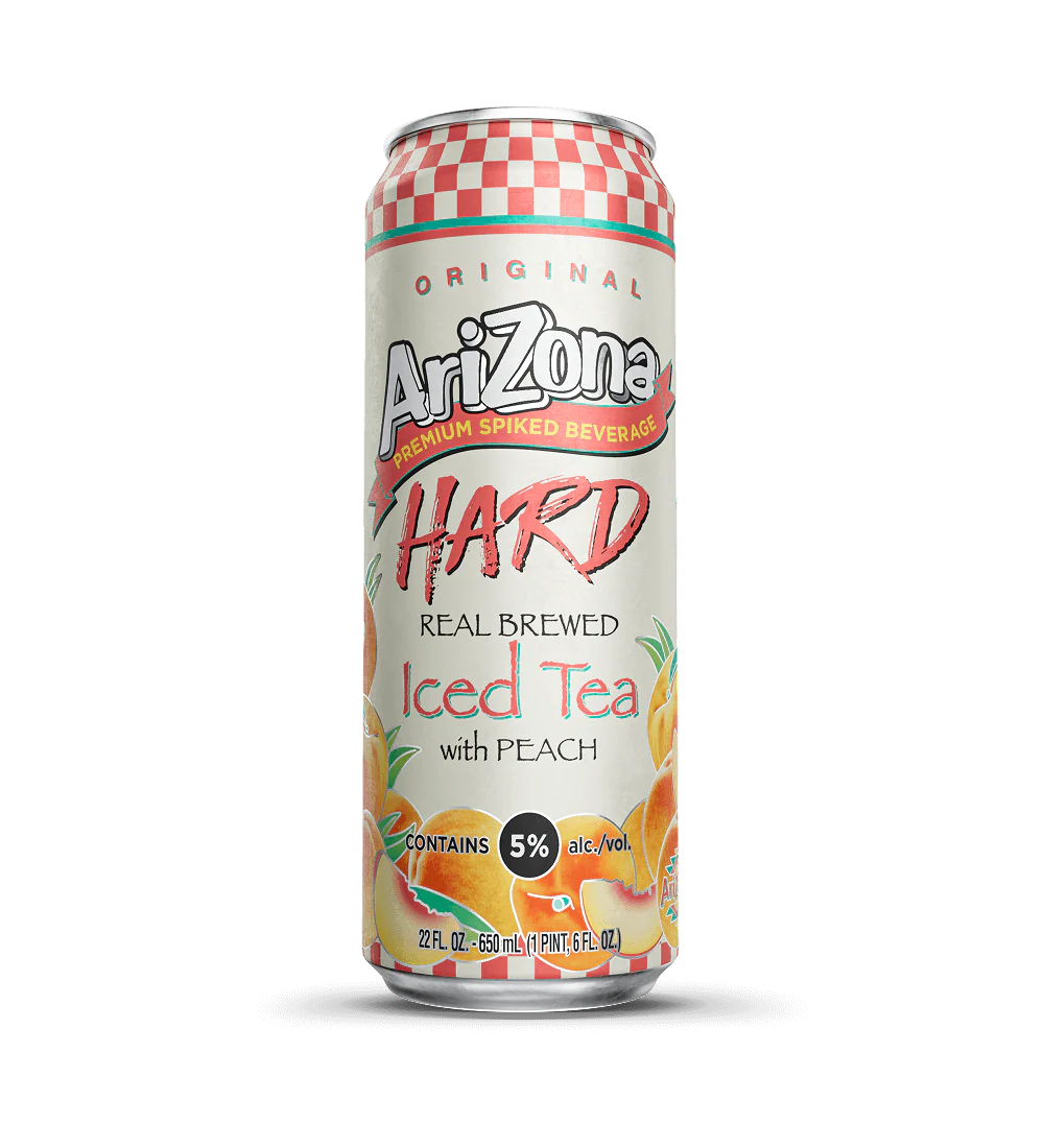 Hard Peach Tea | 22 oz.  / 12-pack image