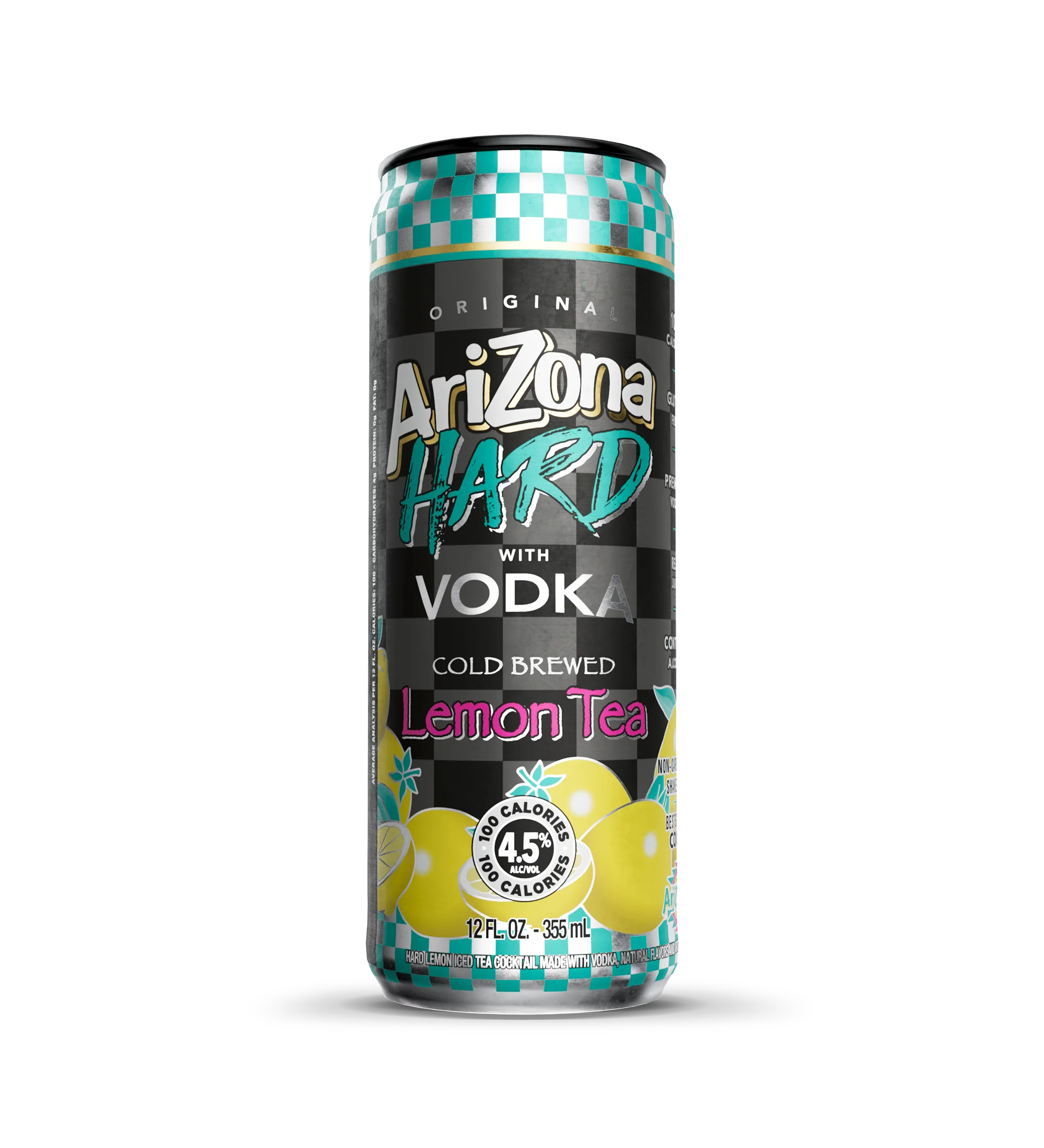 Hard with Vodka Lemon Tea | 12 oz. image
