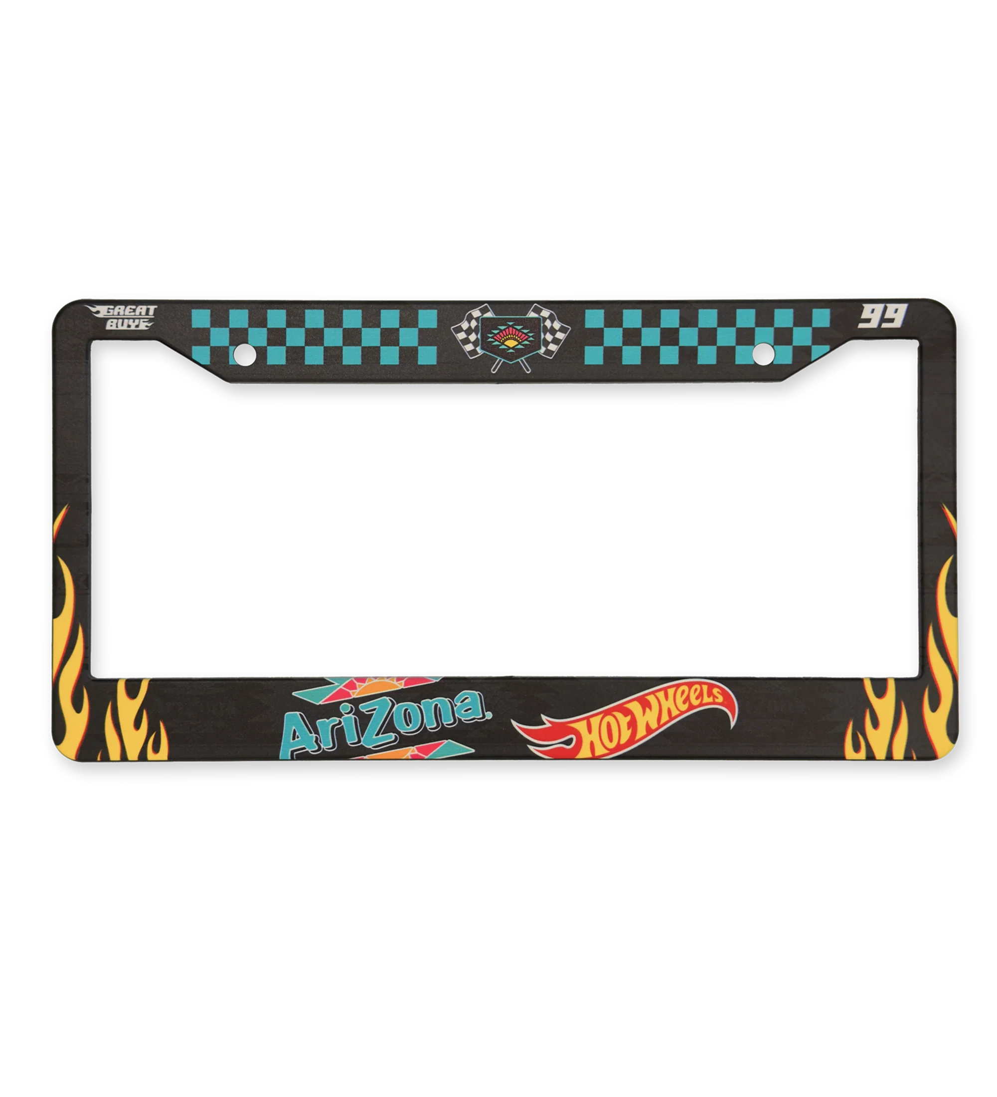 Hot Wheels License Plate Cover