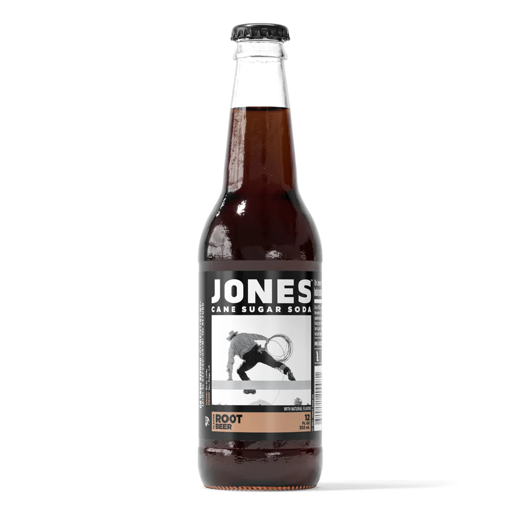 Jones Root Beer Cane Sugar Soda product image