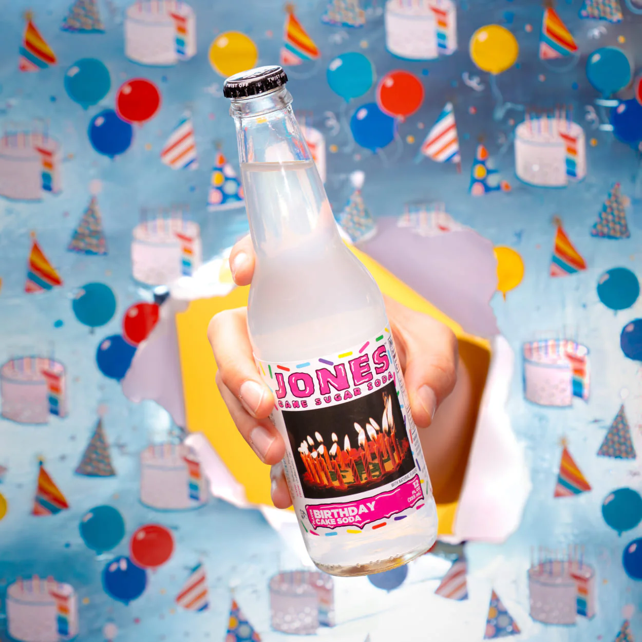 Jones Special Release Birthday Cake Soda 12-pack
