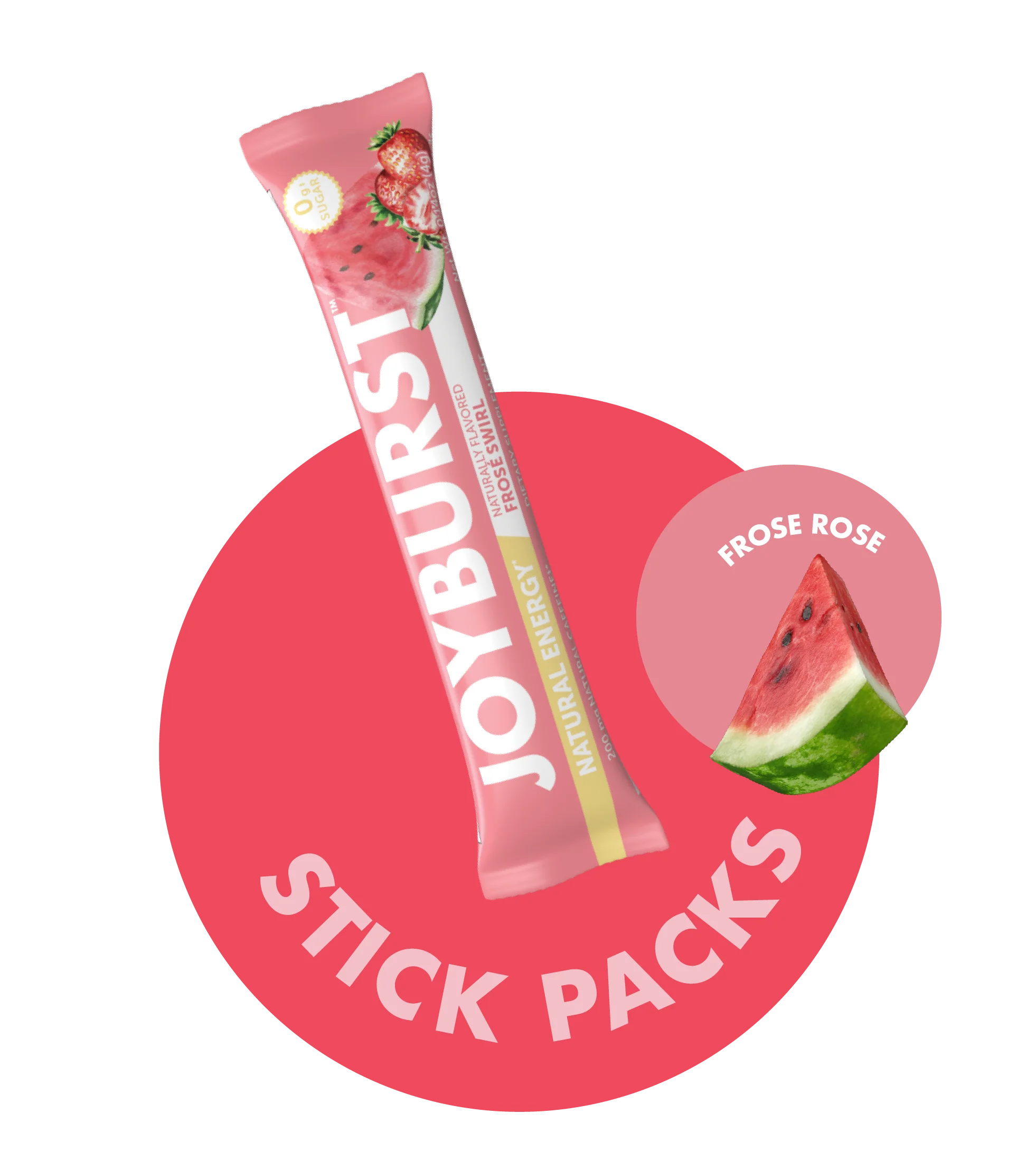Joyburst Energy Stick - Frosé Rose product image