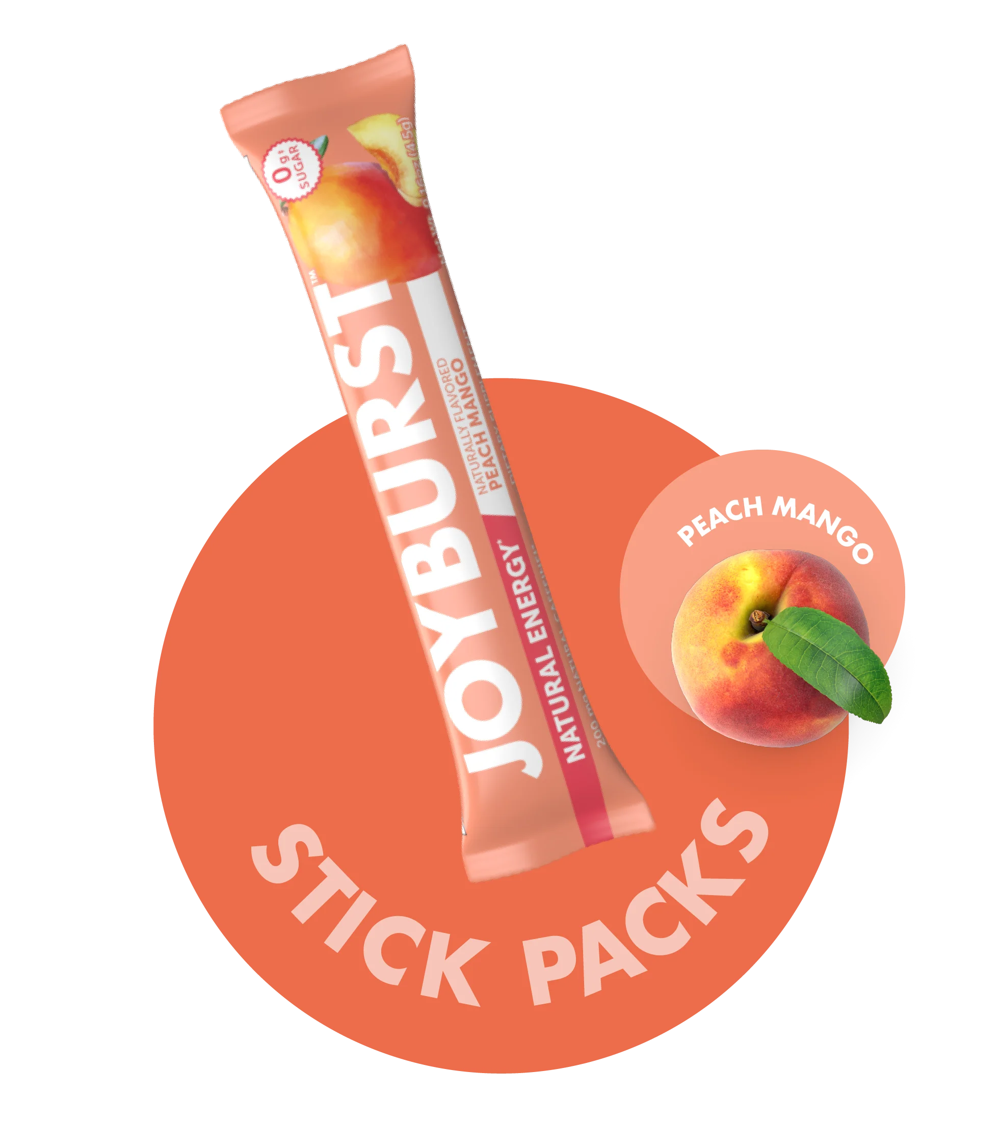 Joyburst Energy Stick - Peach Mango product image