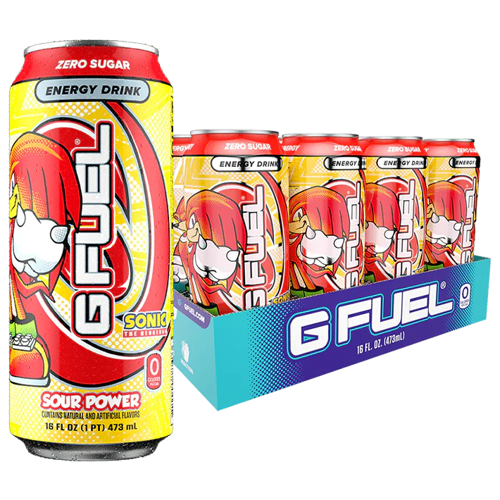 Knuckles' Sour Power Cans