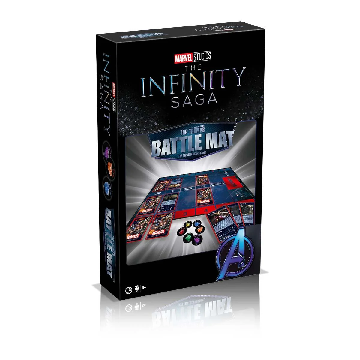 Marvel Top Trumps Battle Mat Card Game image