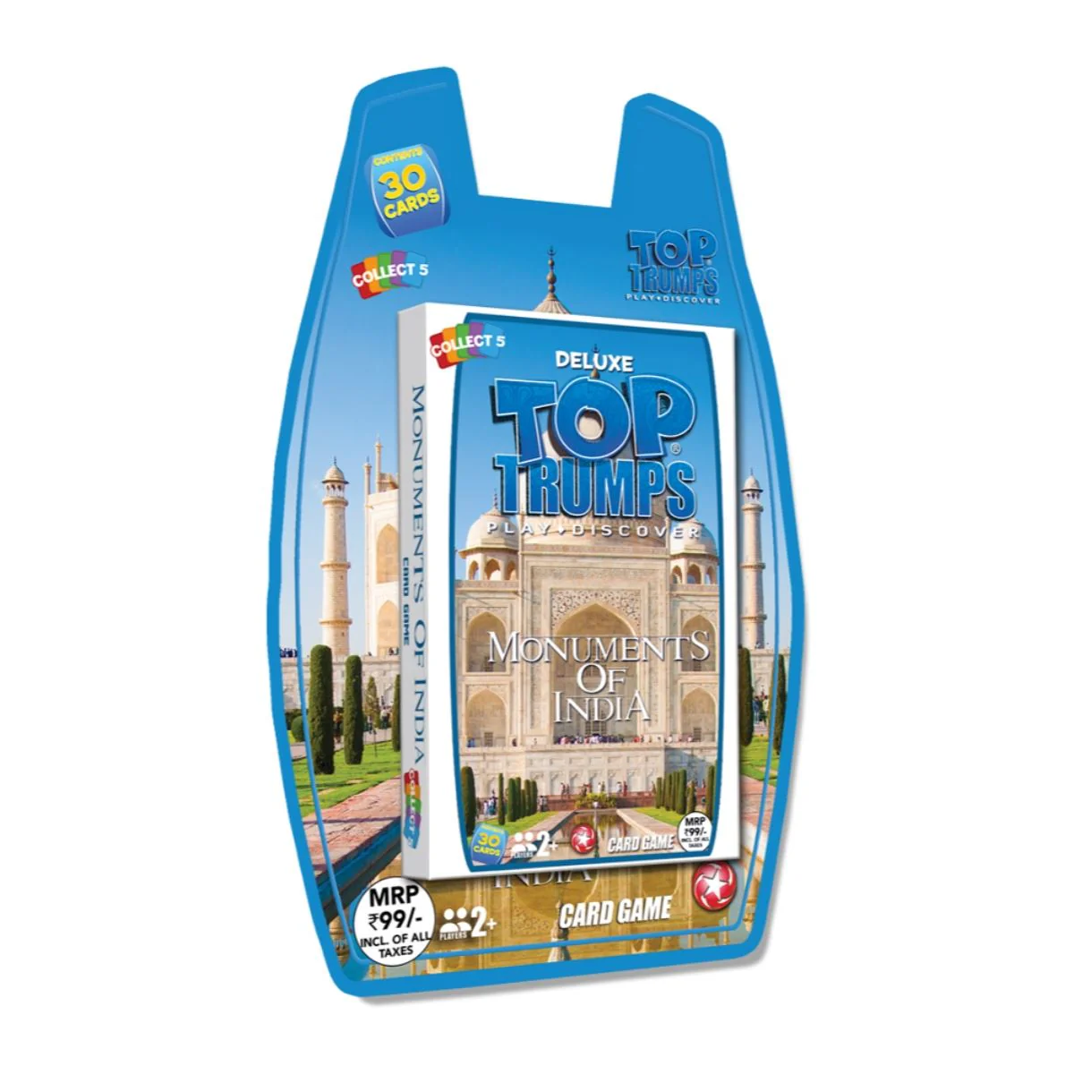 Monuments of India Top Trumps Card Game image