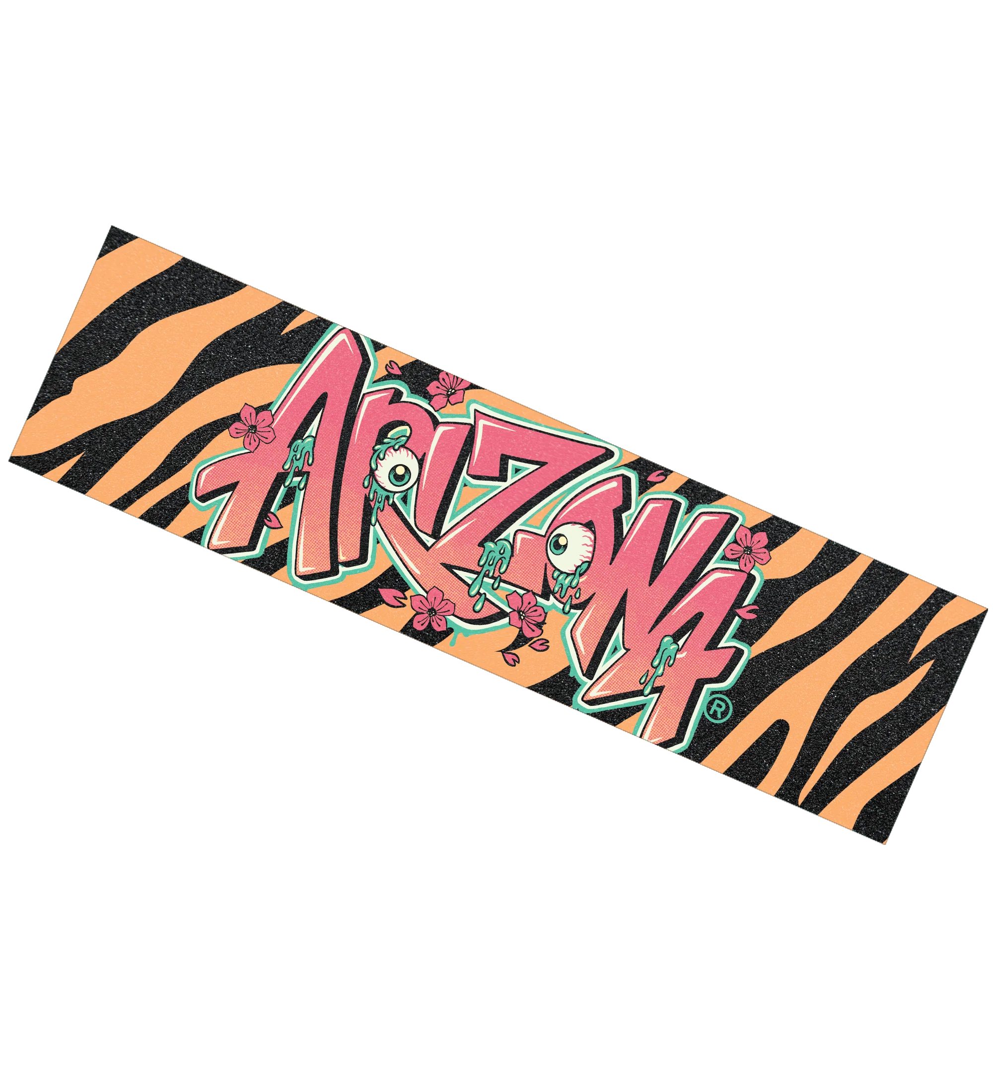Pink & Orange Halloween Zebra Grip Tape product image