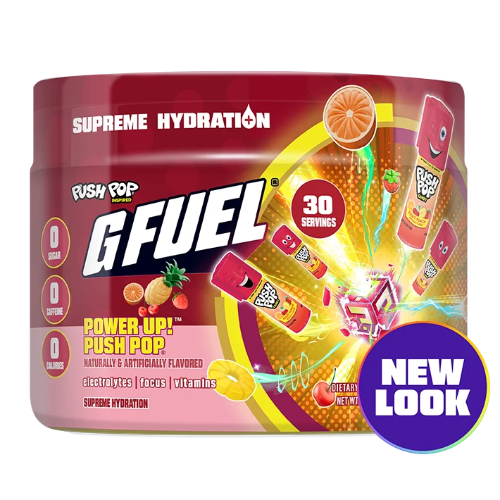 Power Up! Push Pop Supreme Hydration