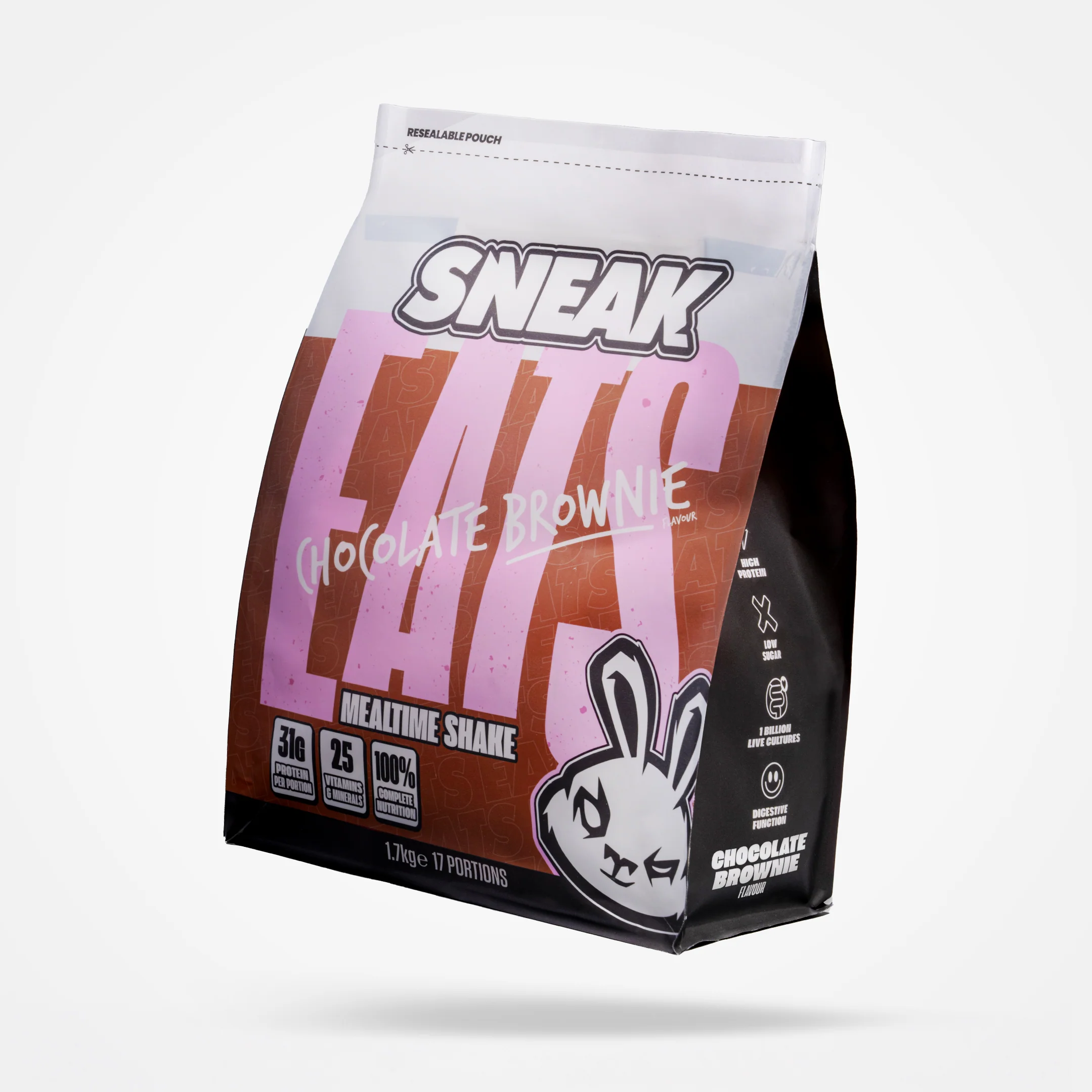 SNEAK EATS CHOCOLATE BROWNIE image