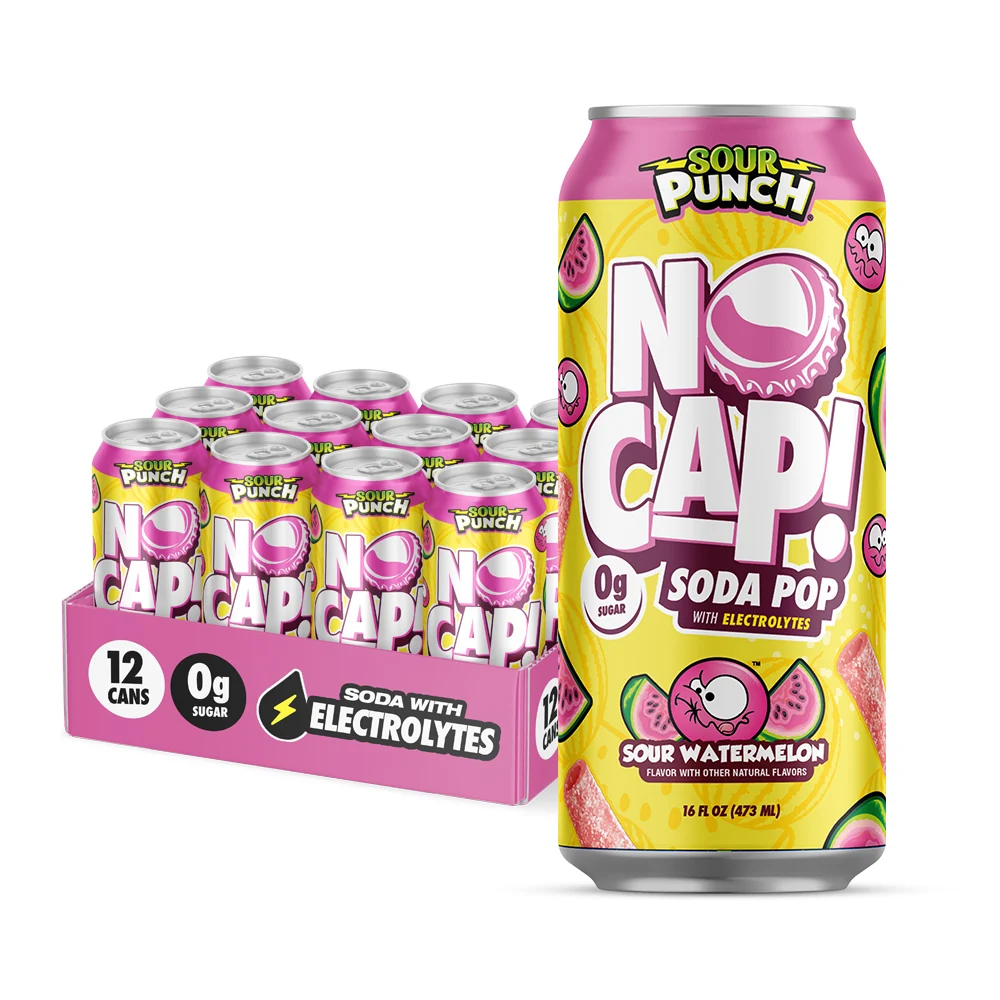 SOUR PUNCH SOUR WATERMELON 16OZ 12PK product image