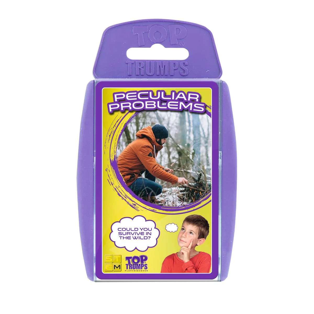STEM Peculiar Problems Top Trumps Card Game image