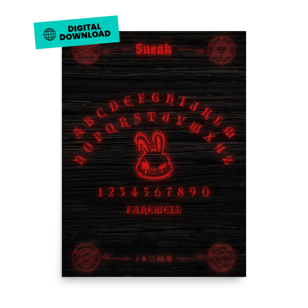 Satanic Cult Poster Digital Download image
