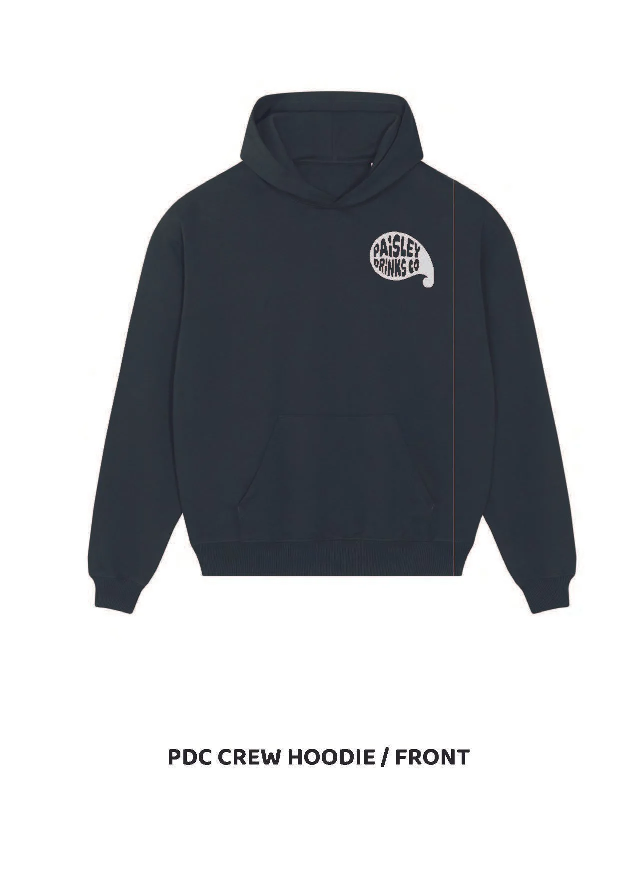 Paisley Drinks Co Hoodies Black Unisex product image