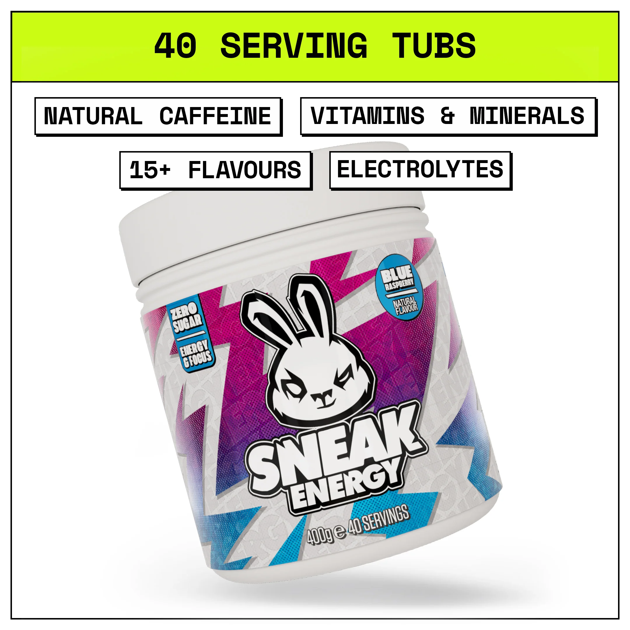 Sneak Energy 40 Serving Tub image