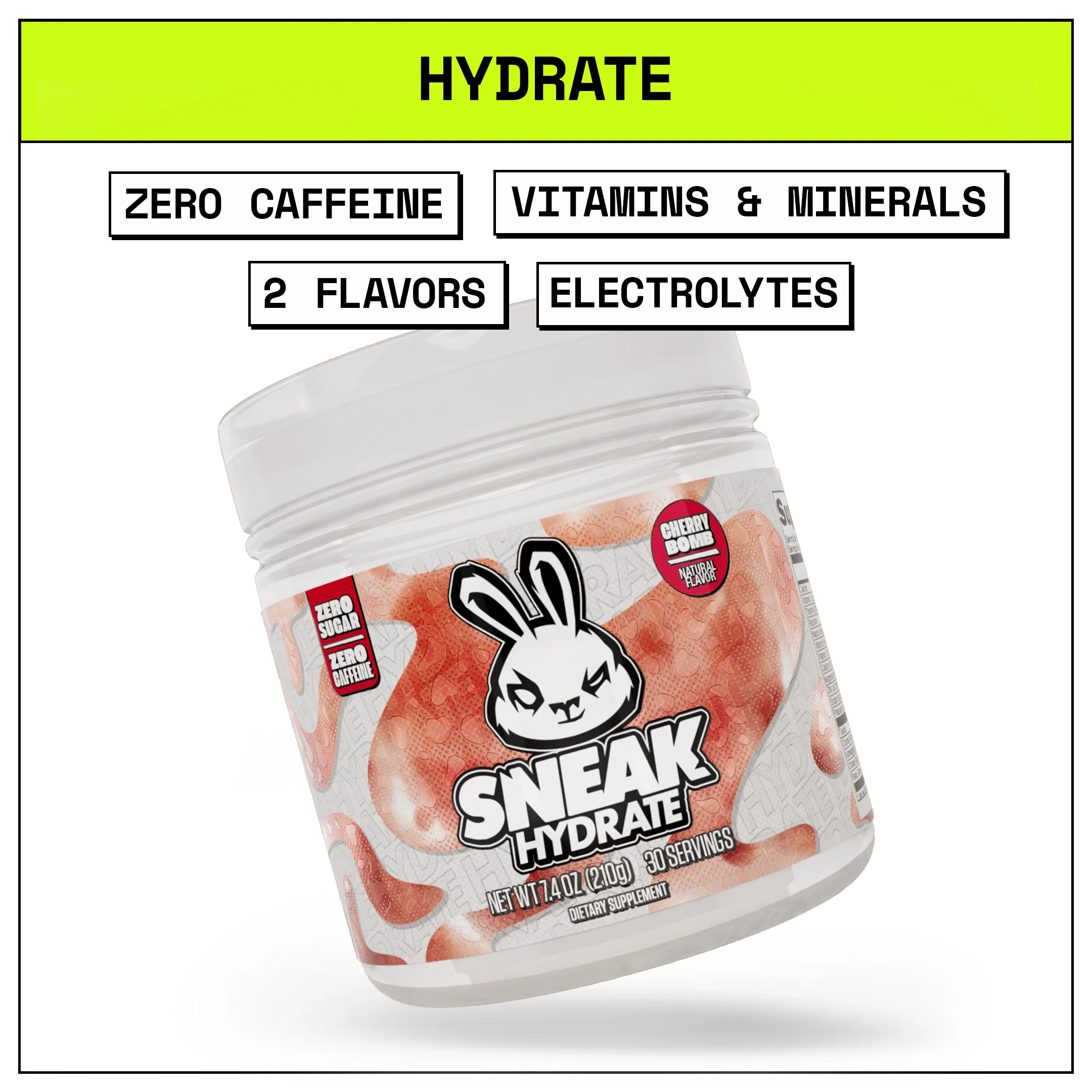 Sneak Hydrate 30 Serving Tub image