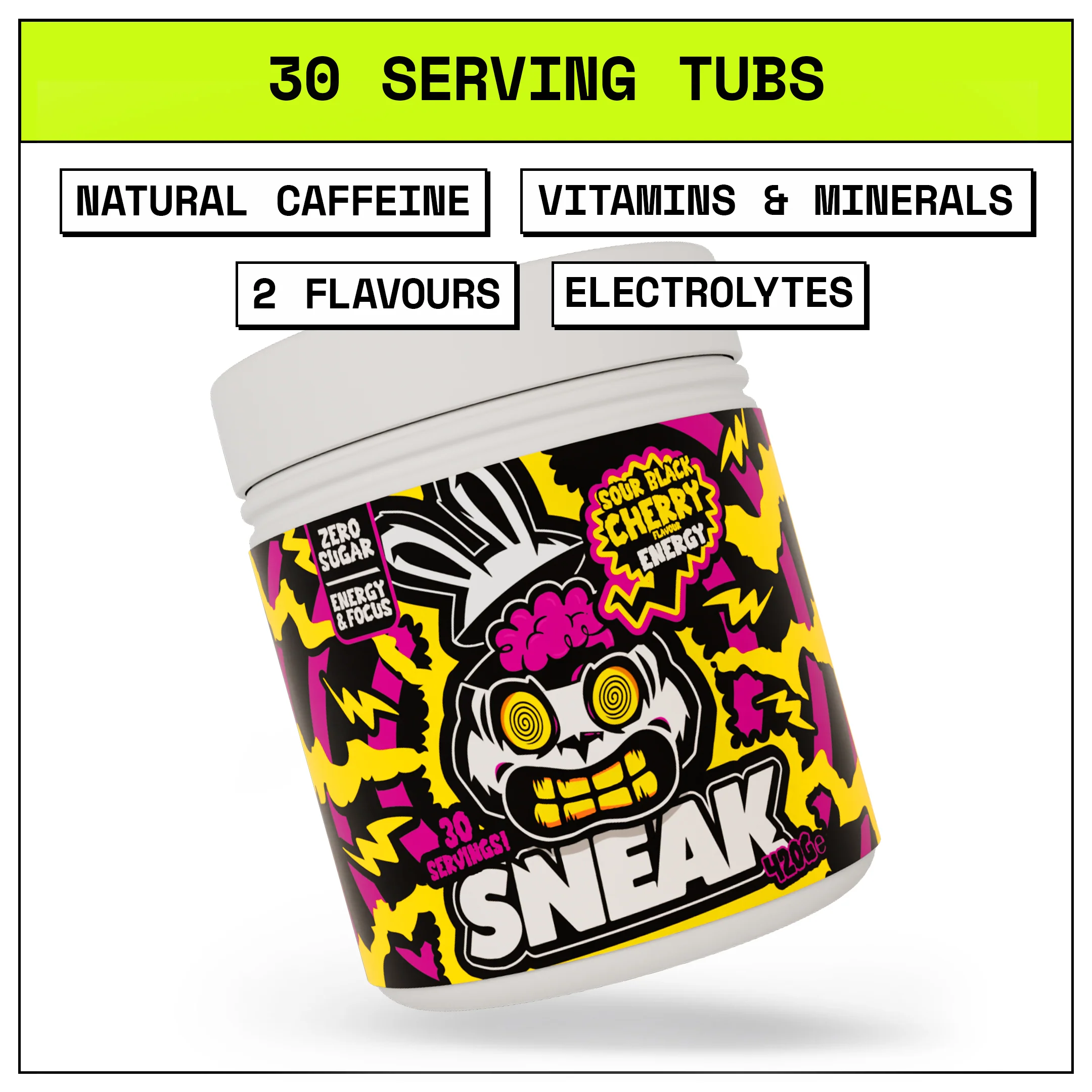 Sneak MEGA SOURS 30 Serving Tub image