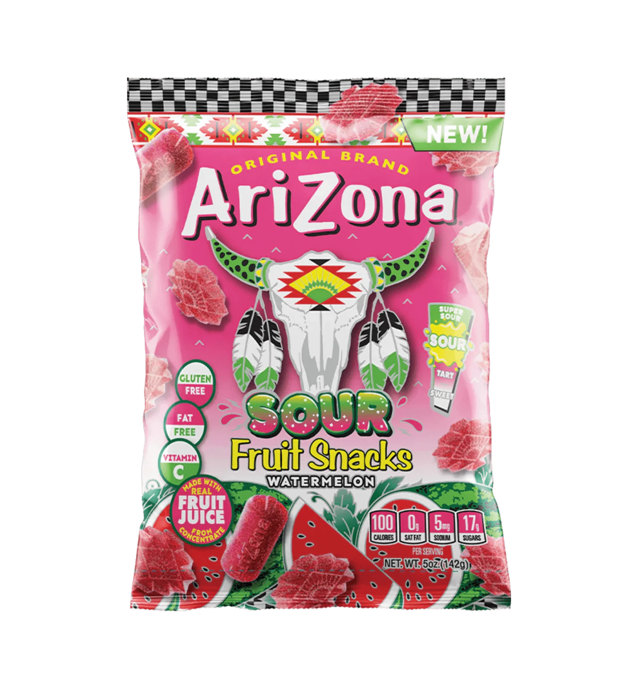 Sour Watermelon 5-Oz. Fruit Snacks | 5 oz. image