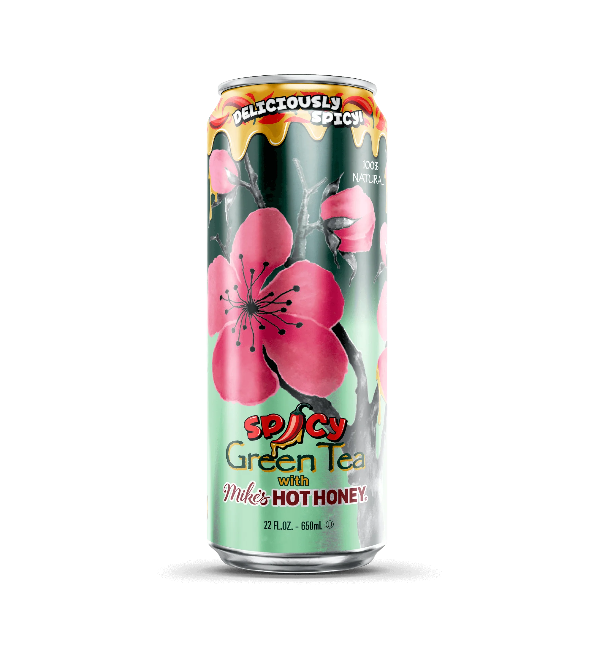 Spicy Green Tea | 22 oz. Big Can / 12-pack product image