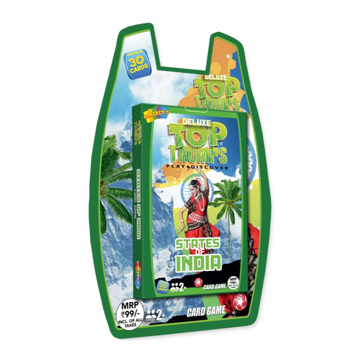 States of India Top Trumps Card Game image