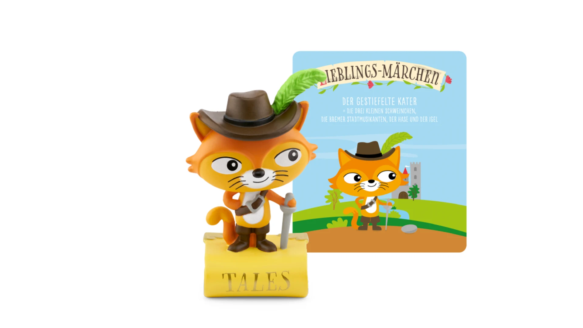 Tonies Der gestiefelte Kater und weitere beliebte Märchen als Hörspiel image