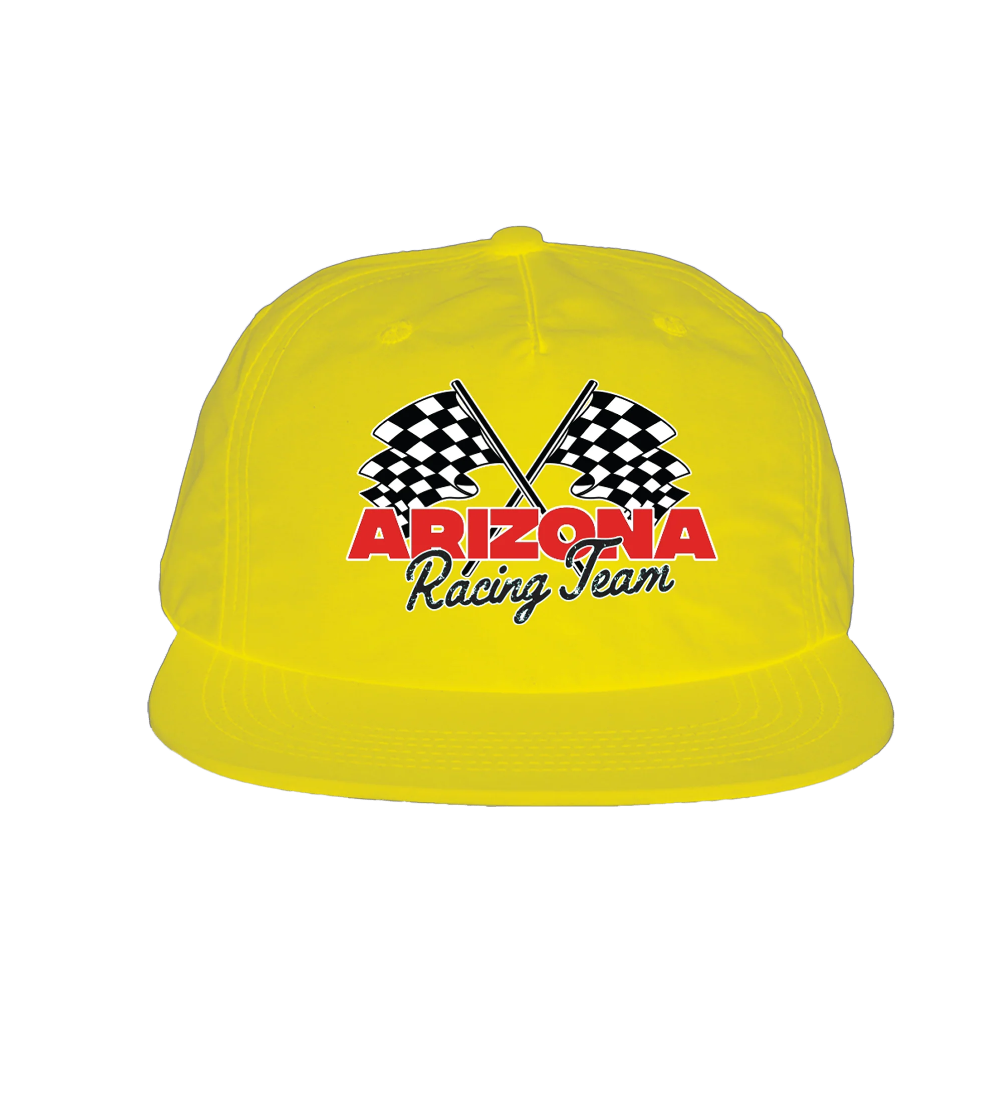 Yellow Racing Team Snapback Hat image