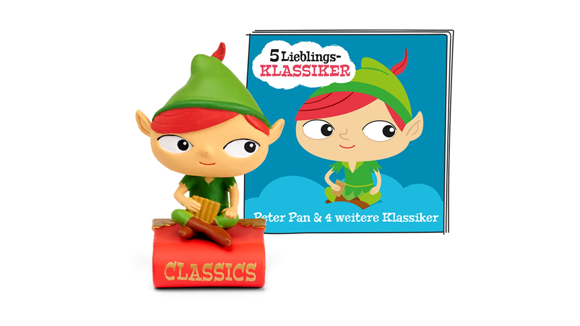 Hörfiguren: 5 Lieblings-Klassiker – Peter Pan und 4 weitere Klassiker image